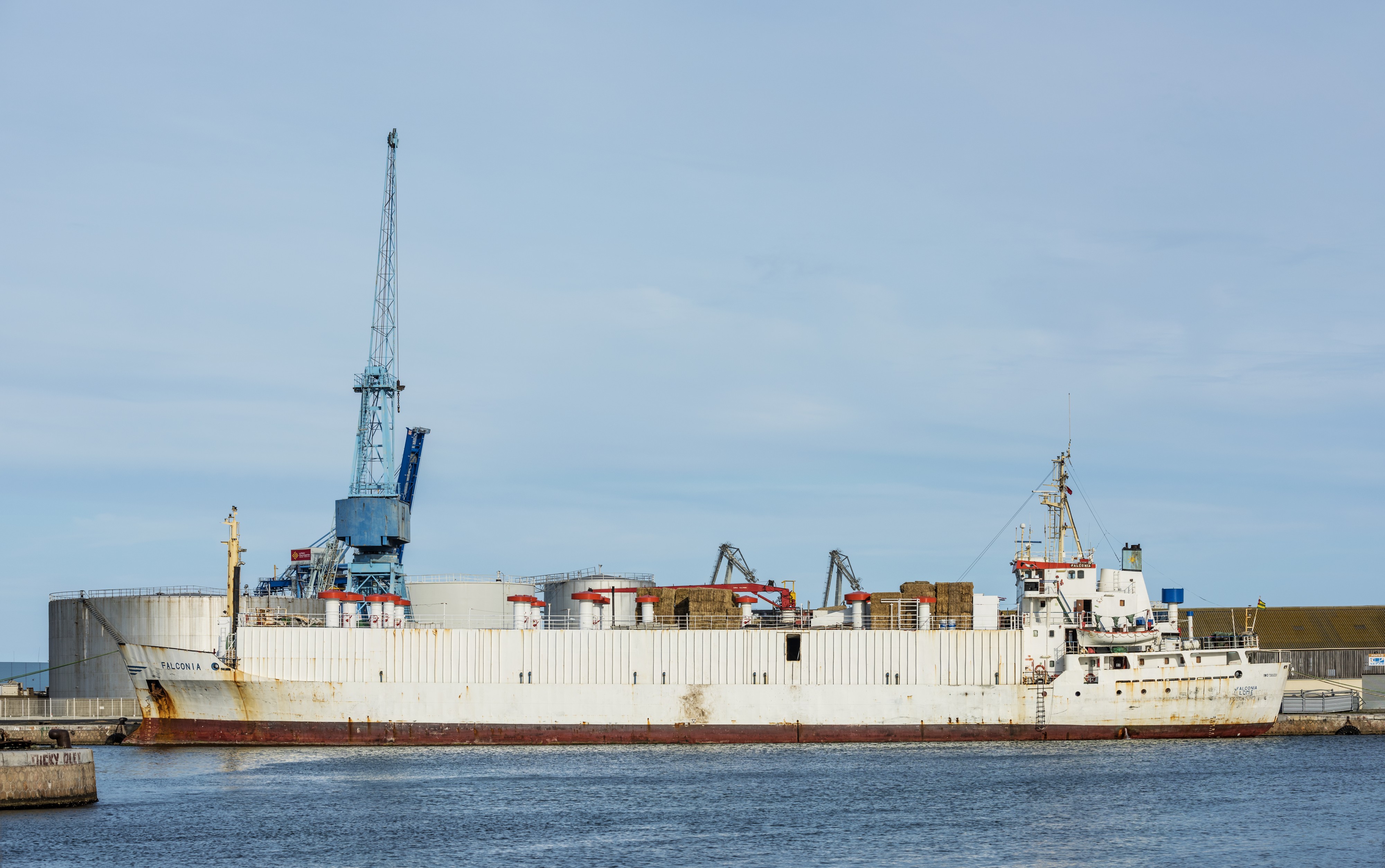 Falconia (ship, 1973), Sète 01