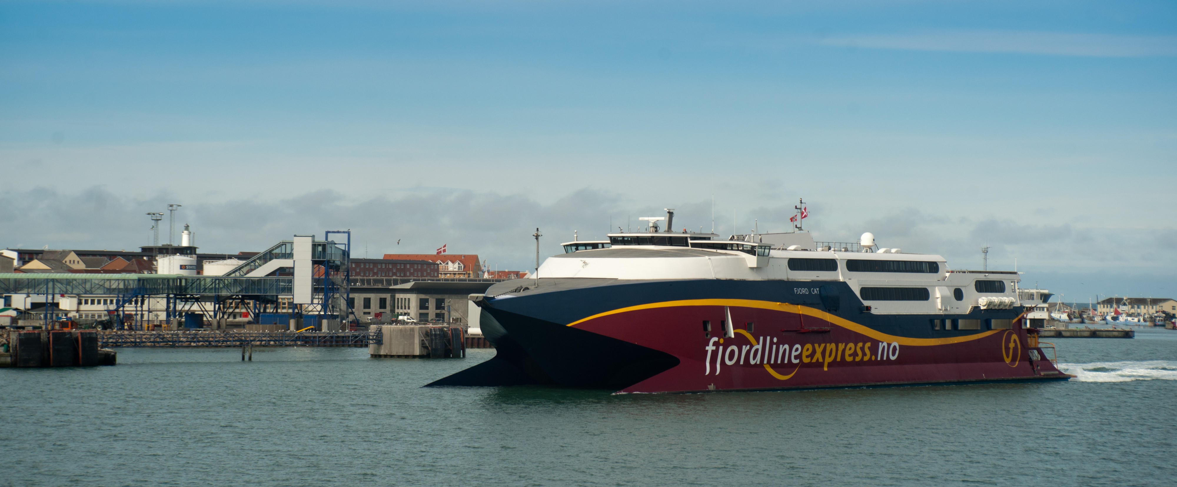 Fjordline express ferry, Hirtshals