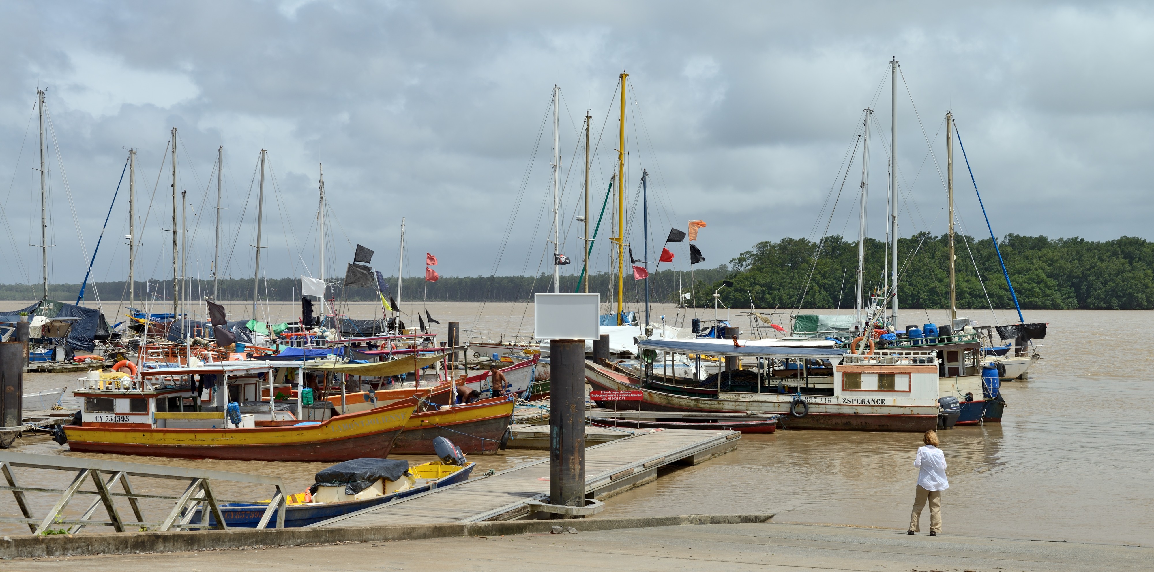 French Guiana Dégrad des Cannes Marina