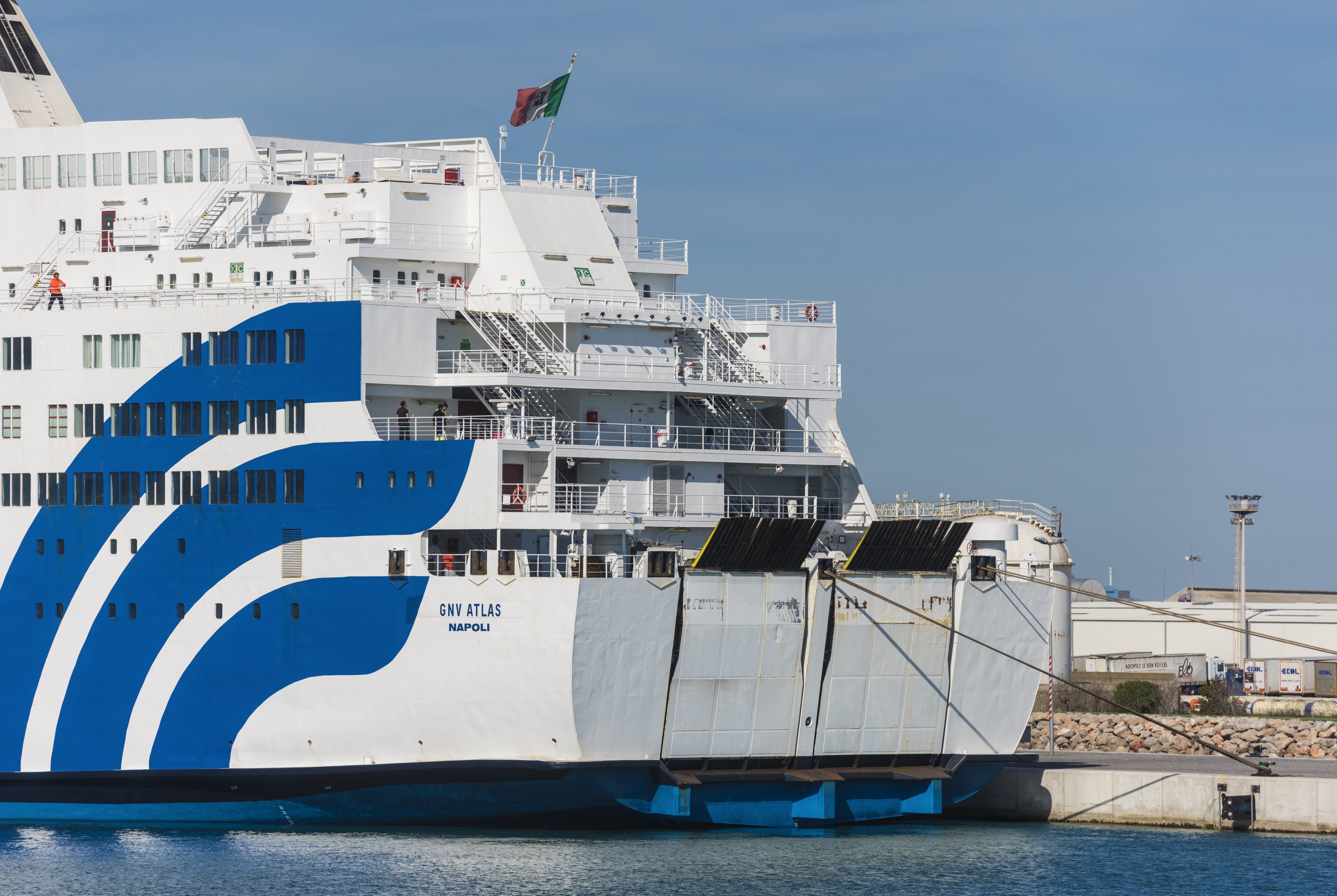 GNV ATLAS (ship, 1990), Sète cf01
