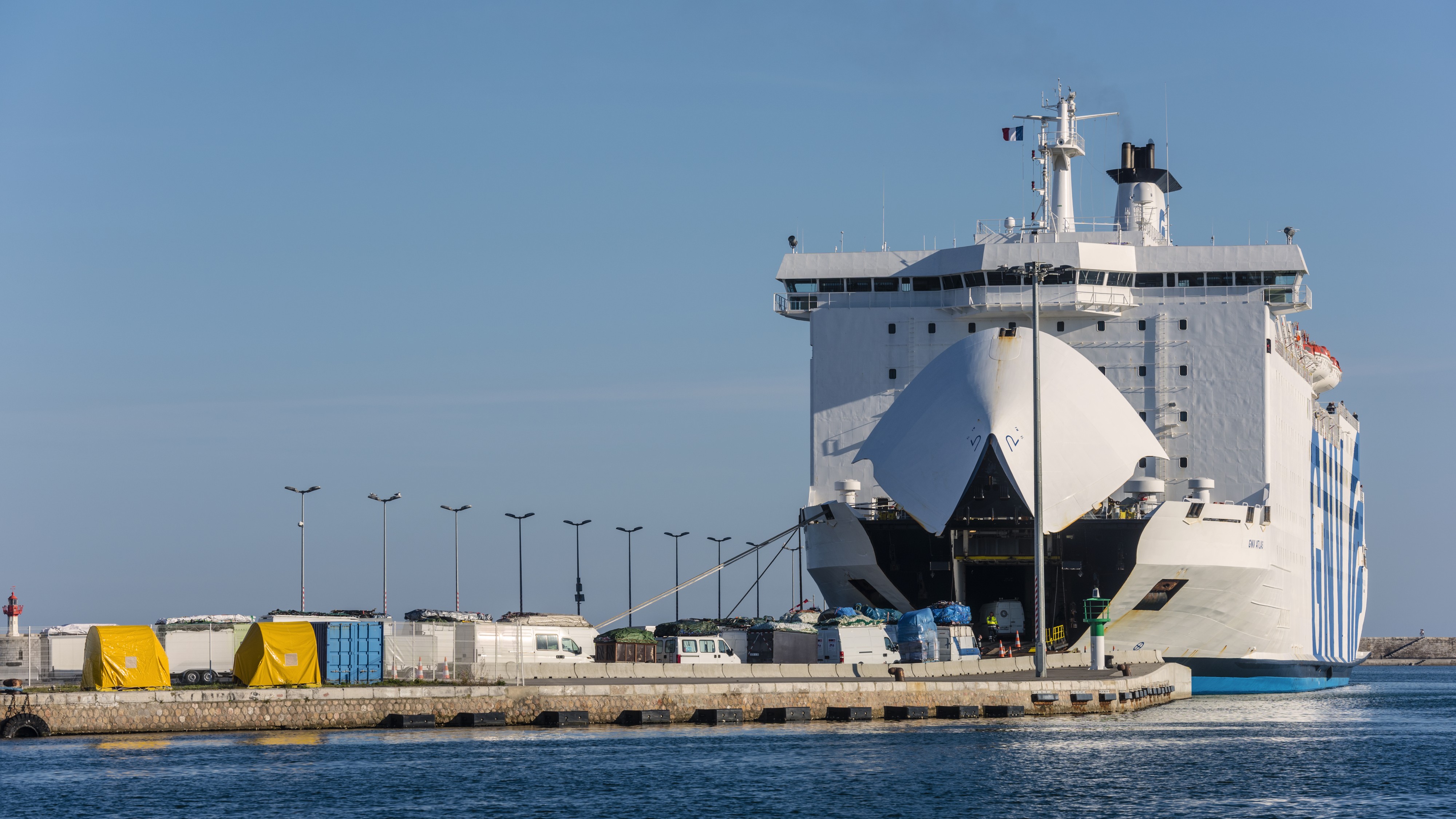 GNV ATLAS (ship, 1990), Sète cf05