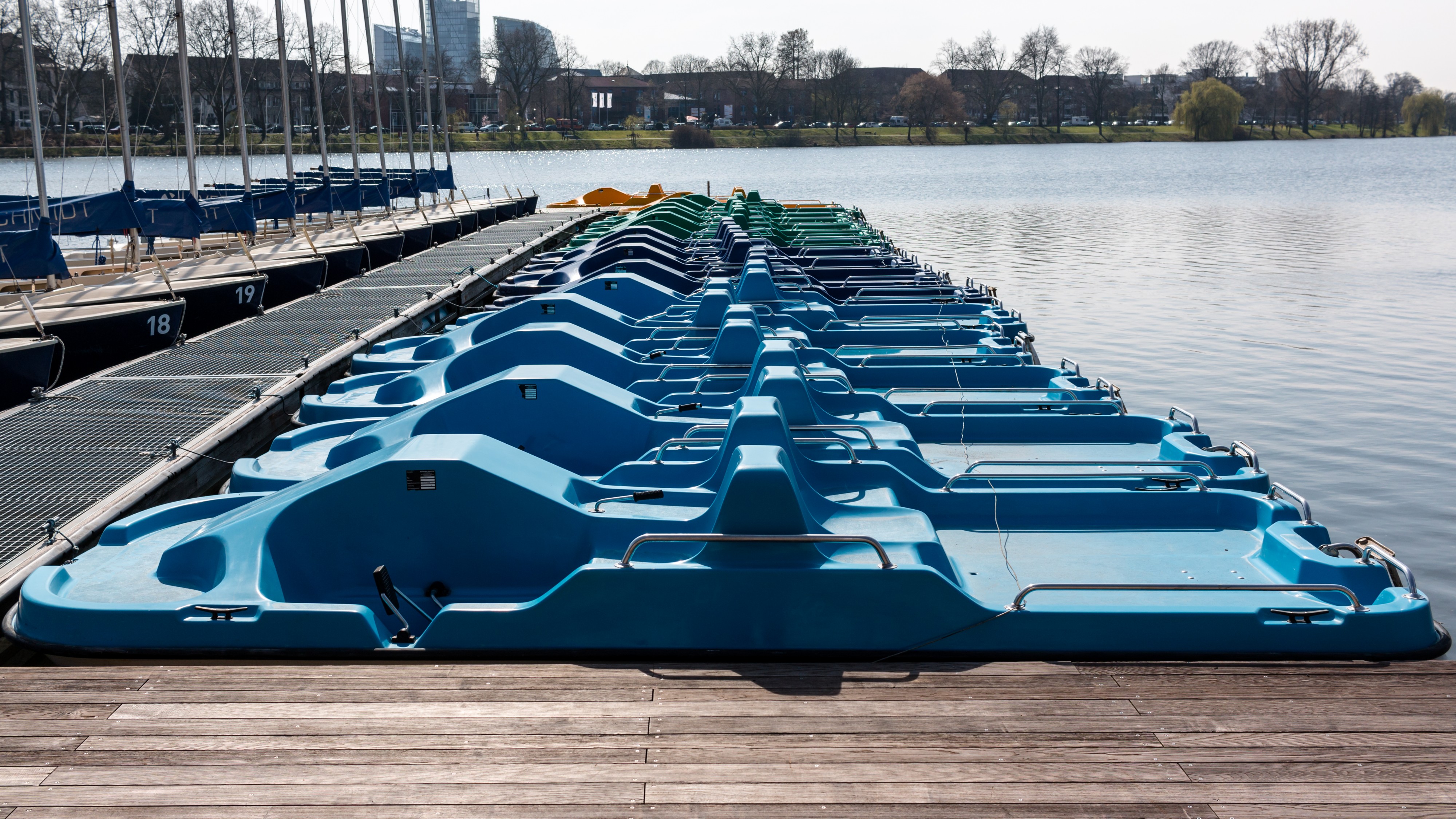 Münster, Aasee, Boote -- 2017 -- 9218