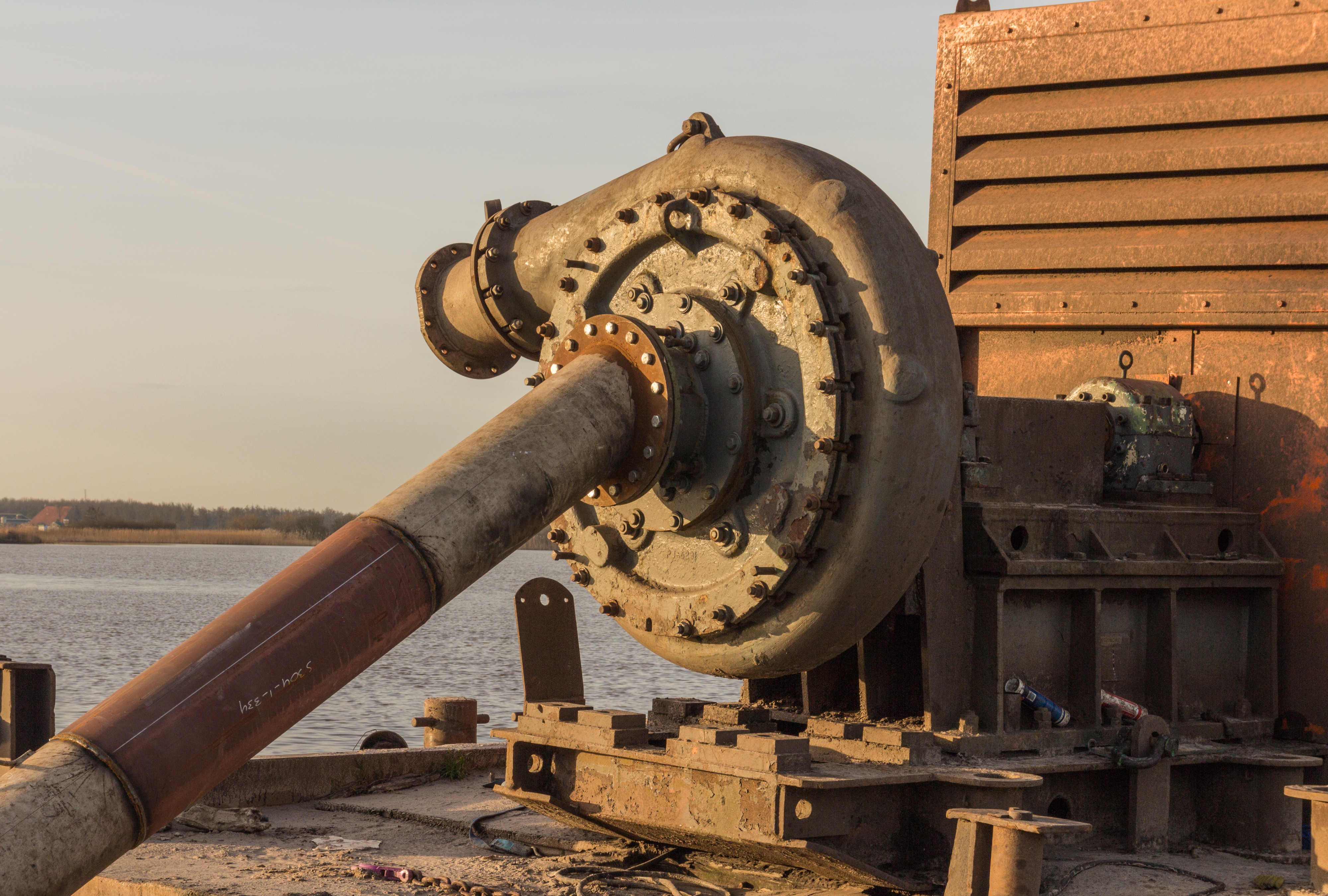 Materieel op motorschip Margriet 02