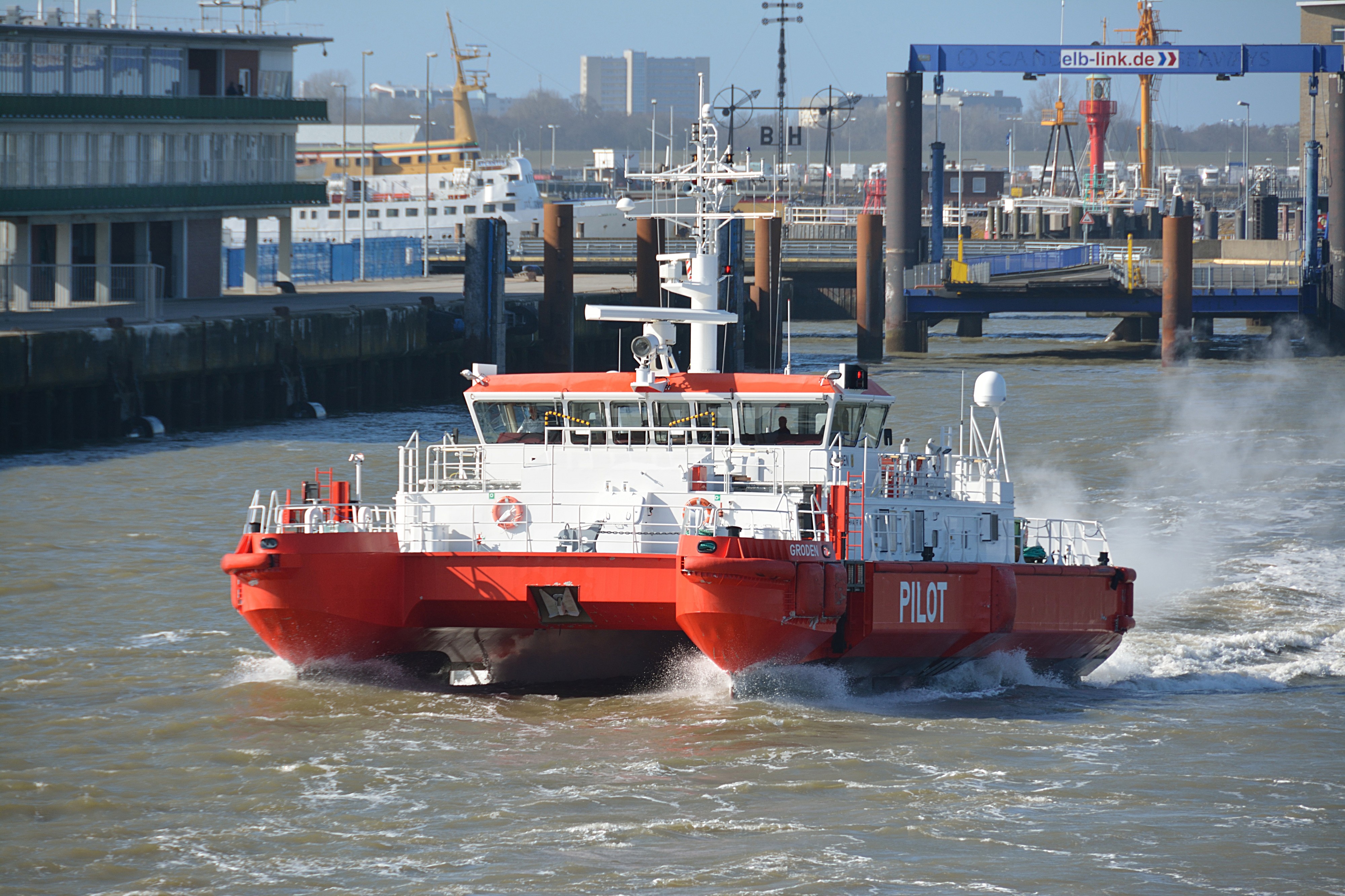 Niedersachsen, Cuxhaven, Lotsentender Gronden NIK 8869