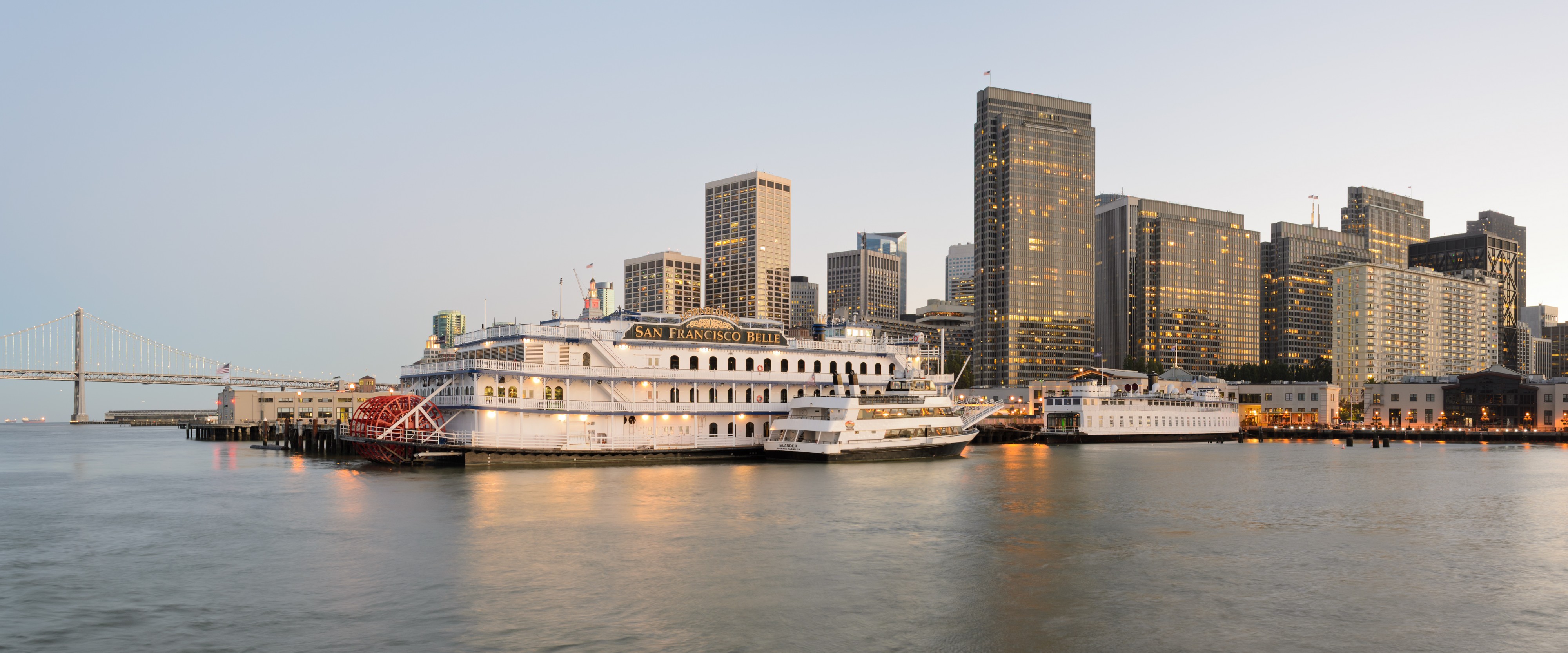 San Francisco from Pier 7 September 2013 panorama