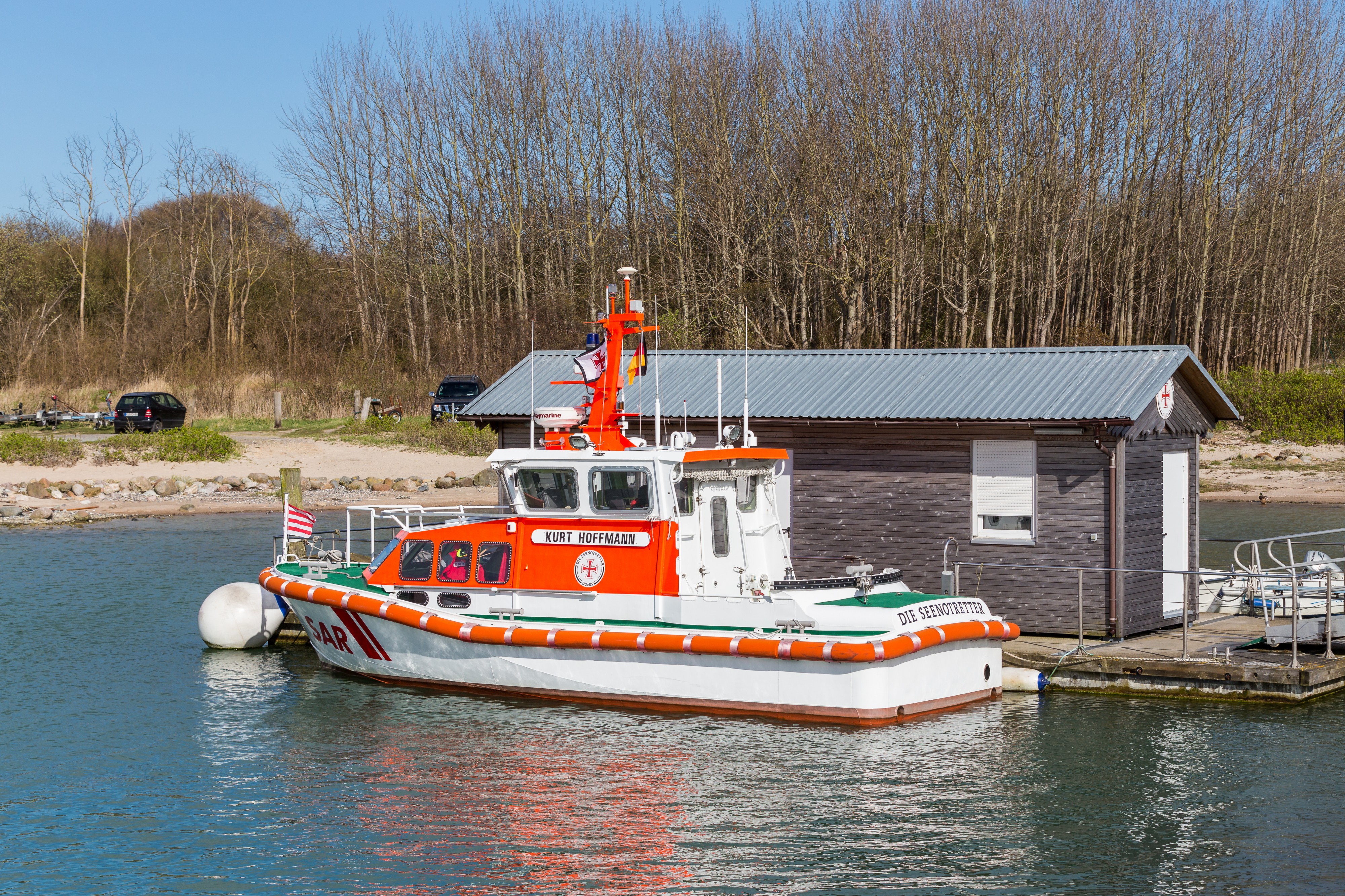 Seenotrettungsboot Kurt Hoffmann, Glowe, Insel Rügen, 170422, ako