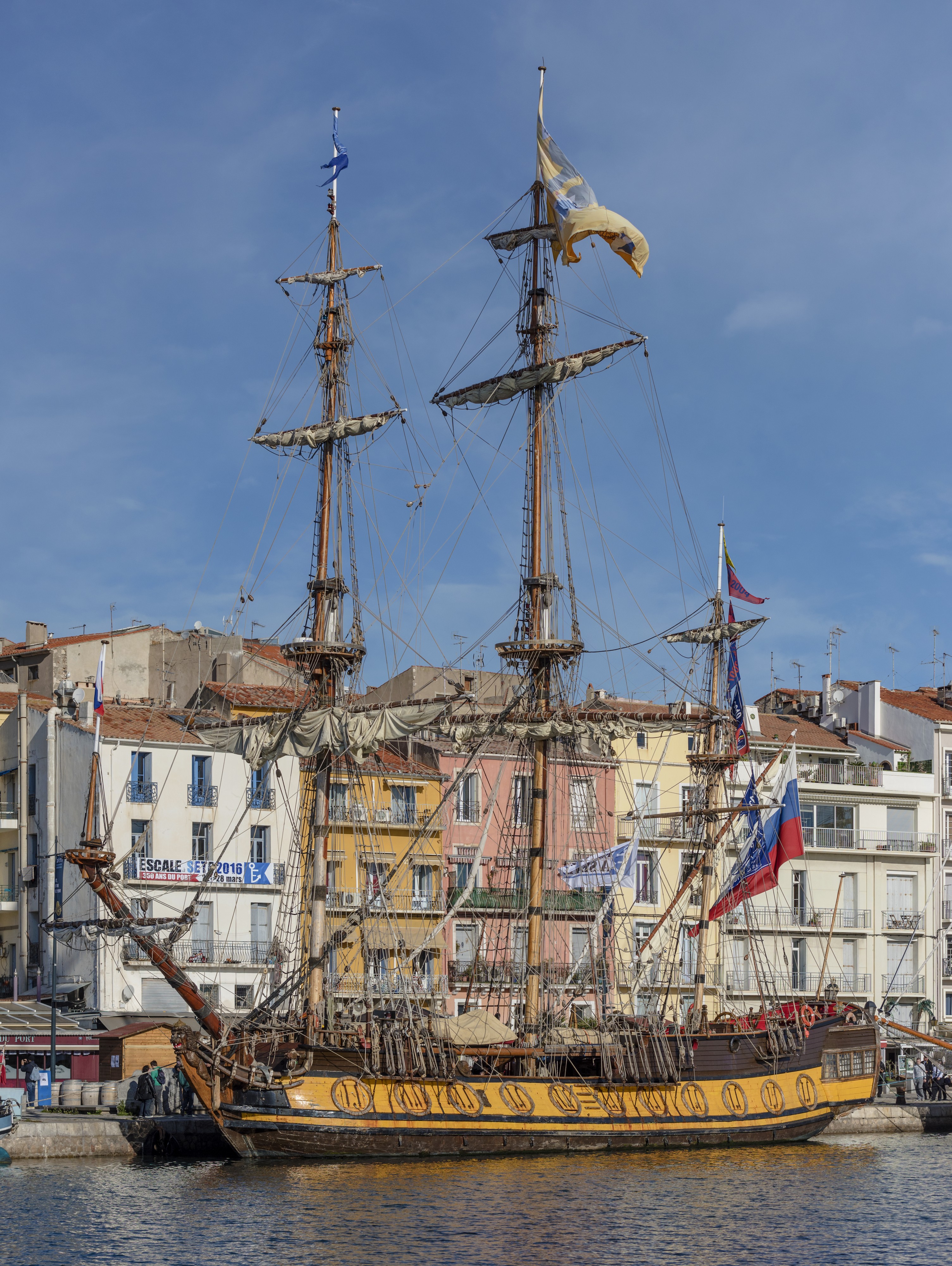 Shtandart (ship, 1999), Sète cf02