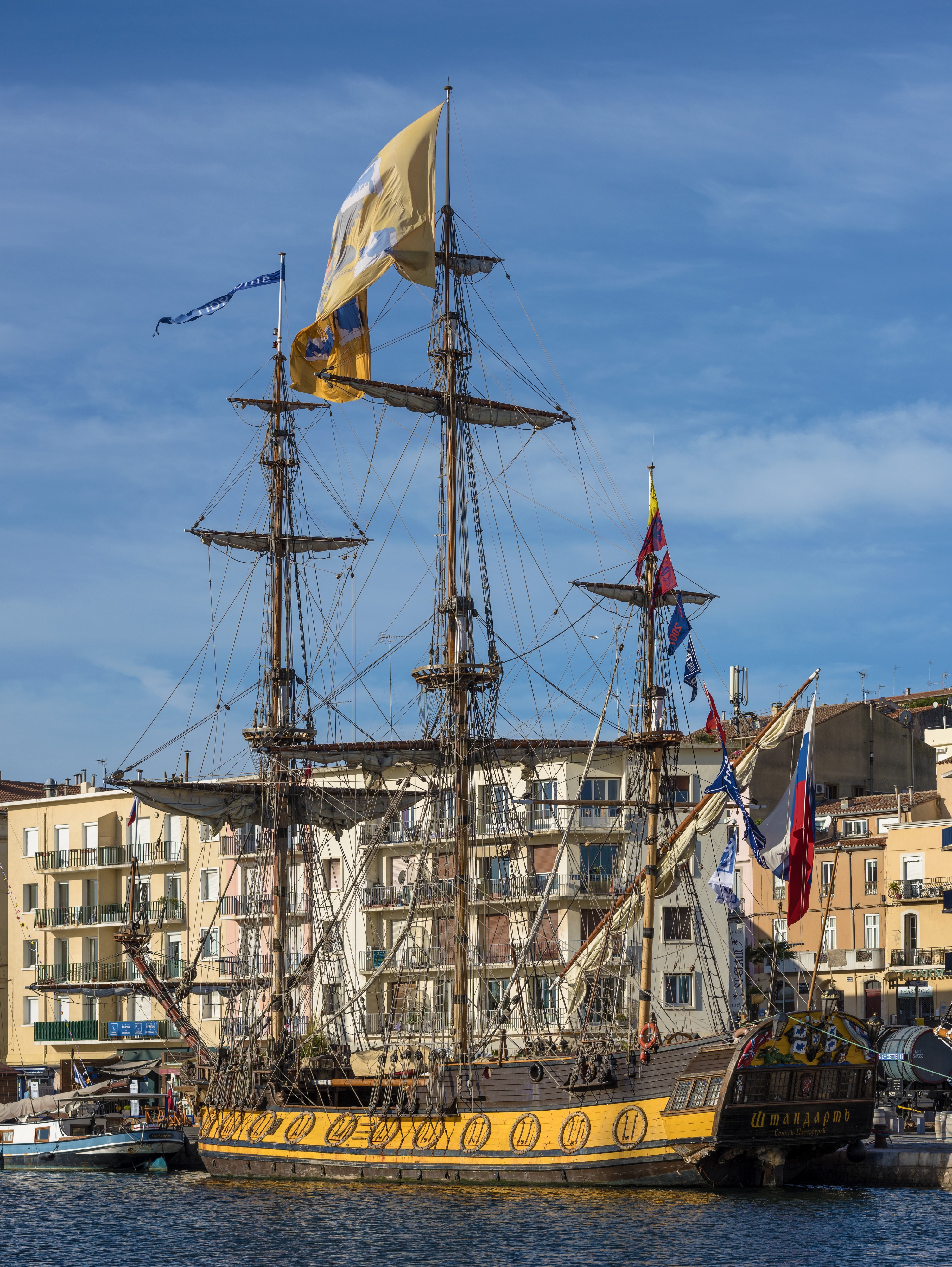 Shtandart (ship, 1999), Sète cf03