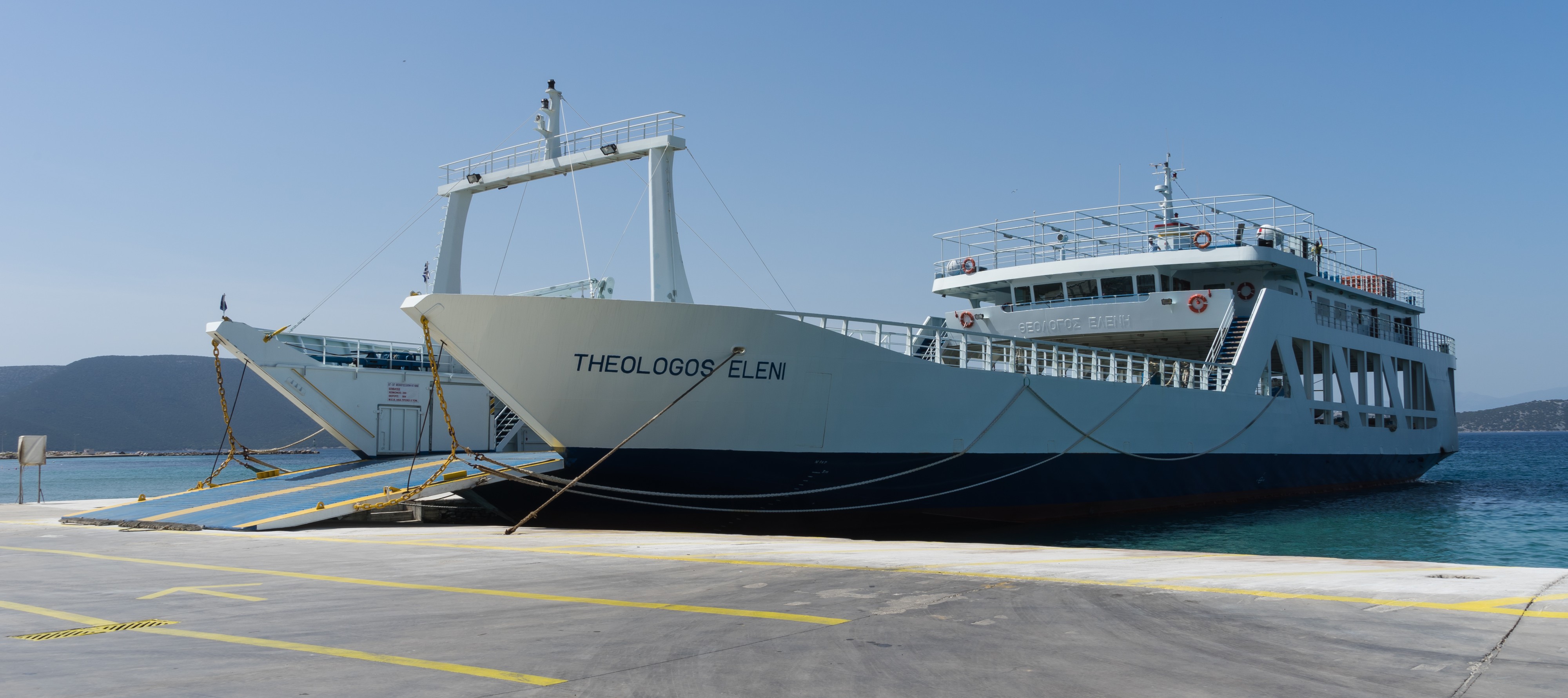 Theologos Eleni ferry Eretria Greece