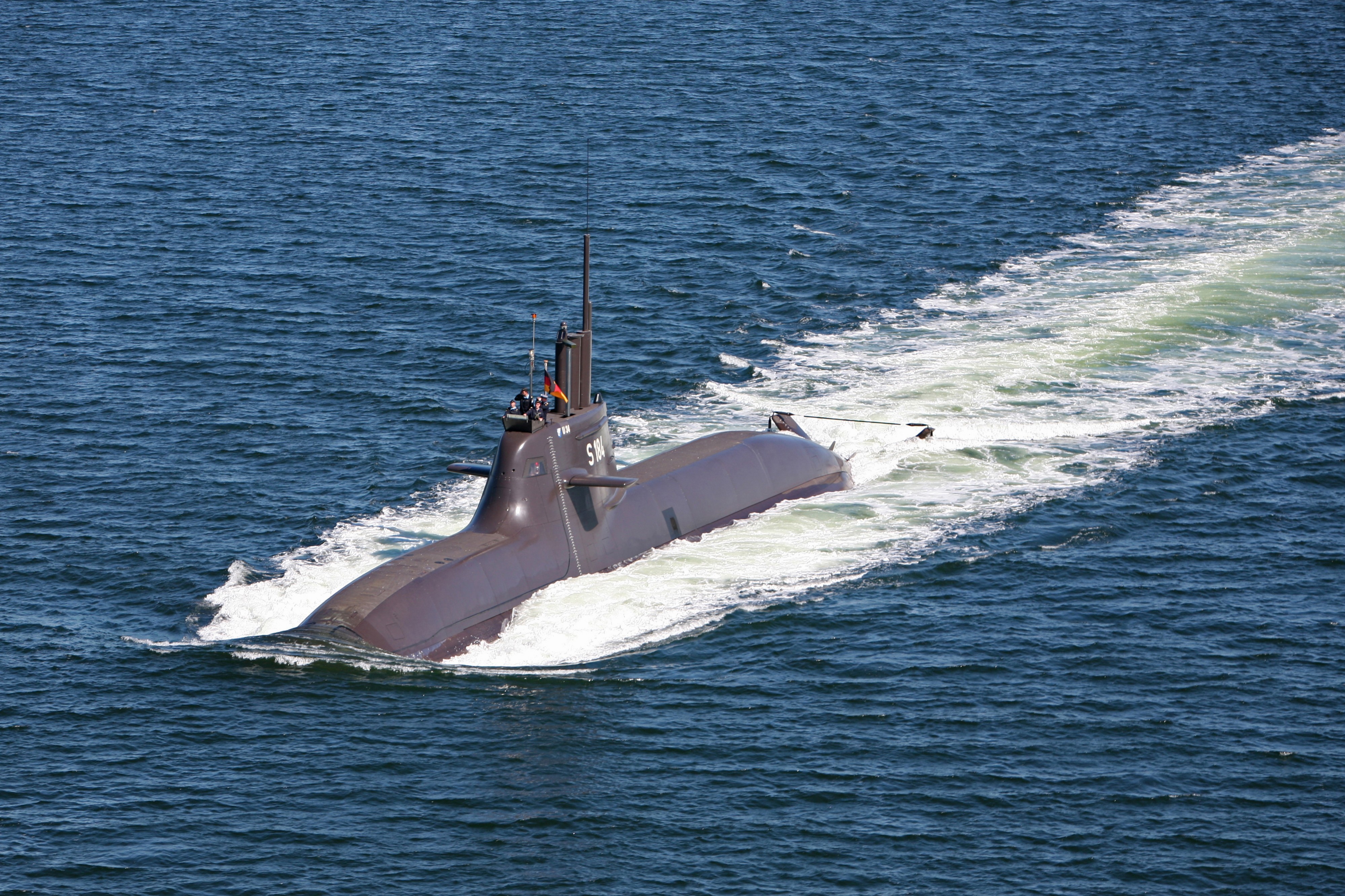 U 34 in Fahrt