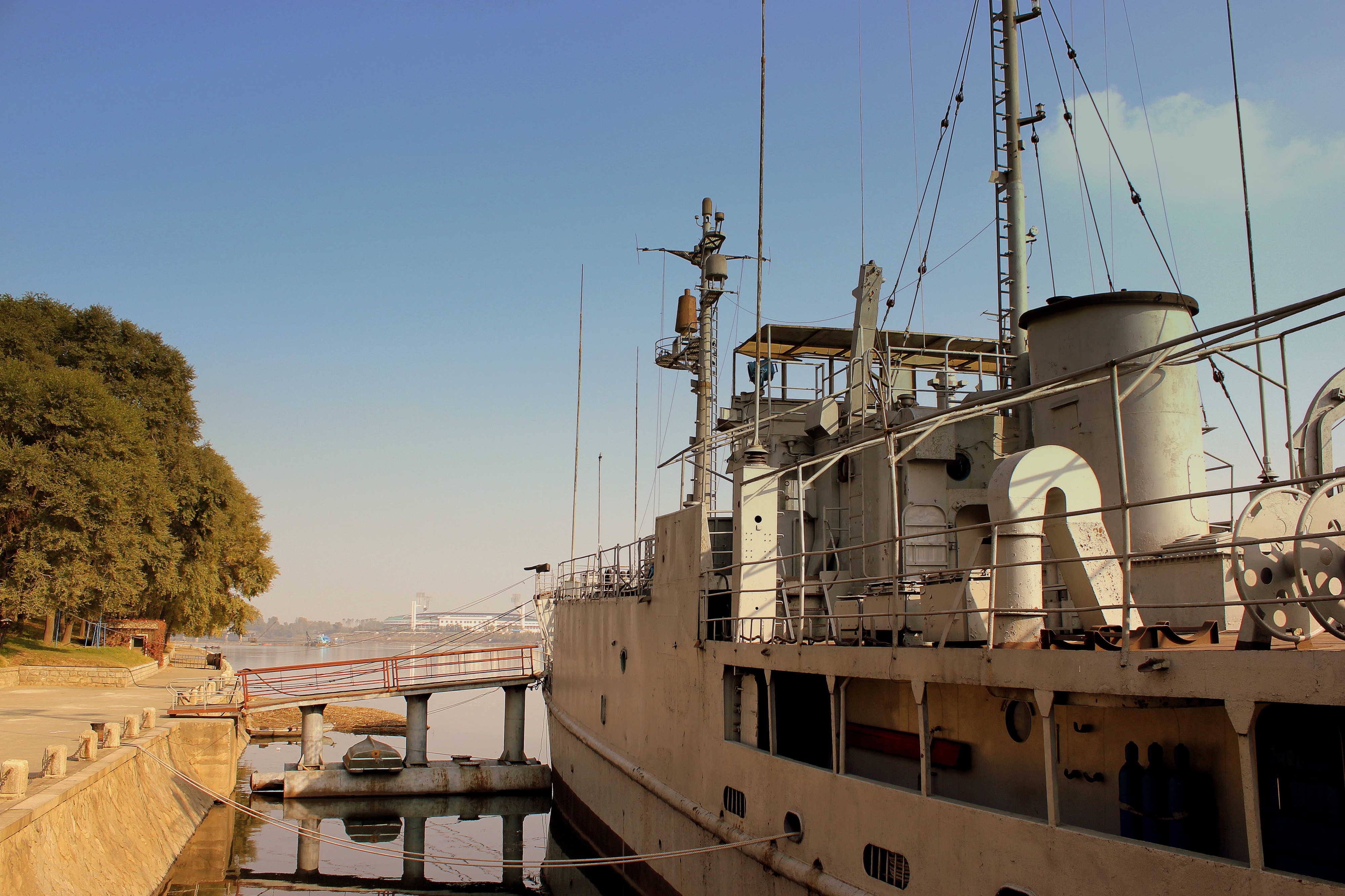 USS Pueblo (AGER-2) in Pyongyang, October 2012