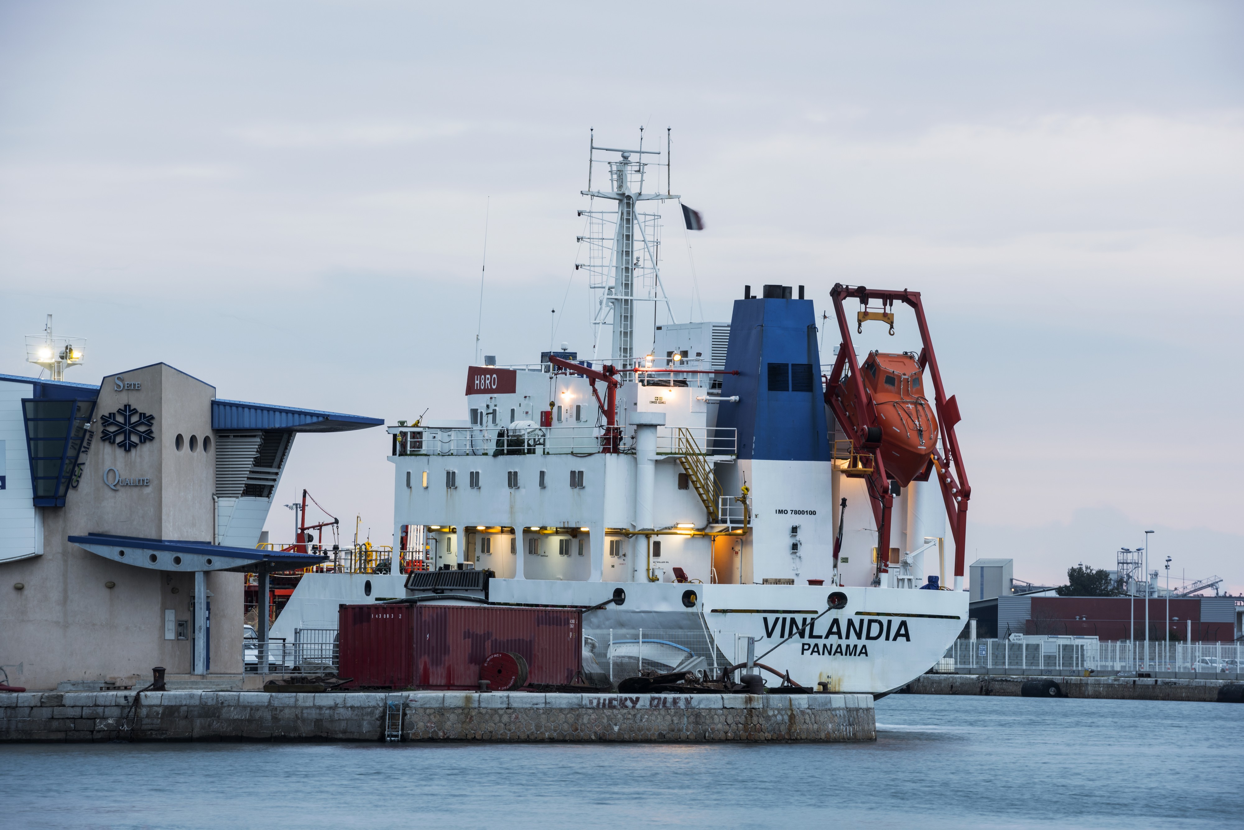Vinlandia (ship, 1979), Sète 2018