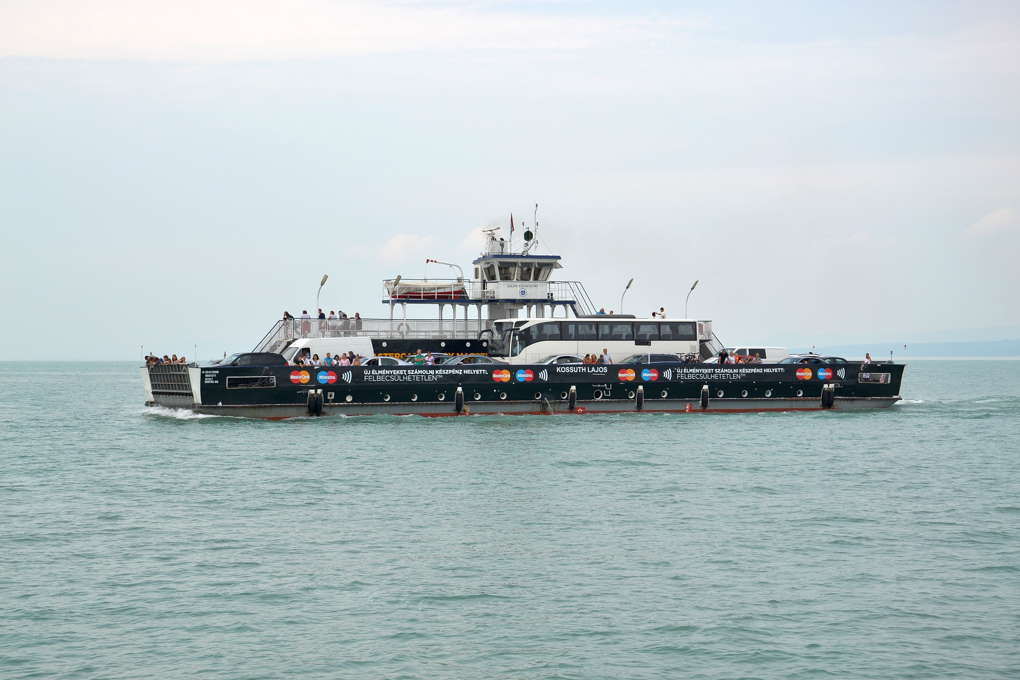 Tihany-Szántód ferry (Kossuth Lajos)