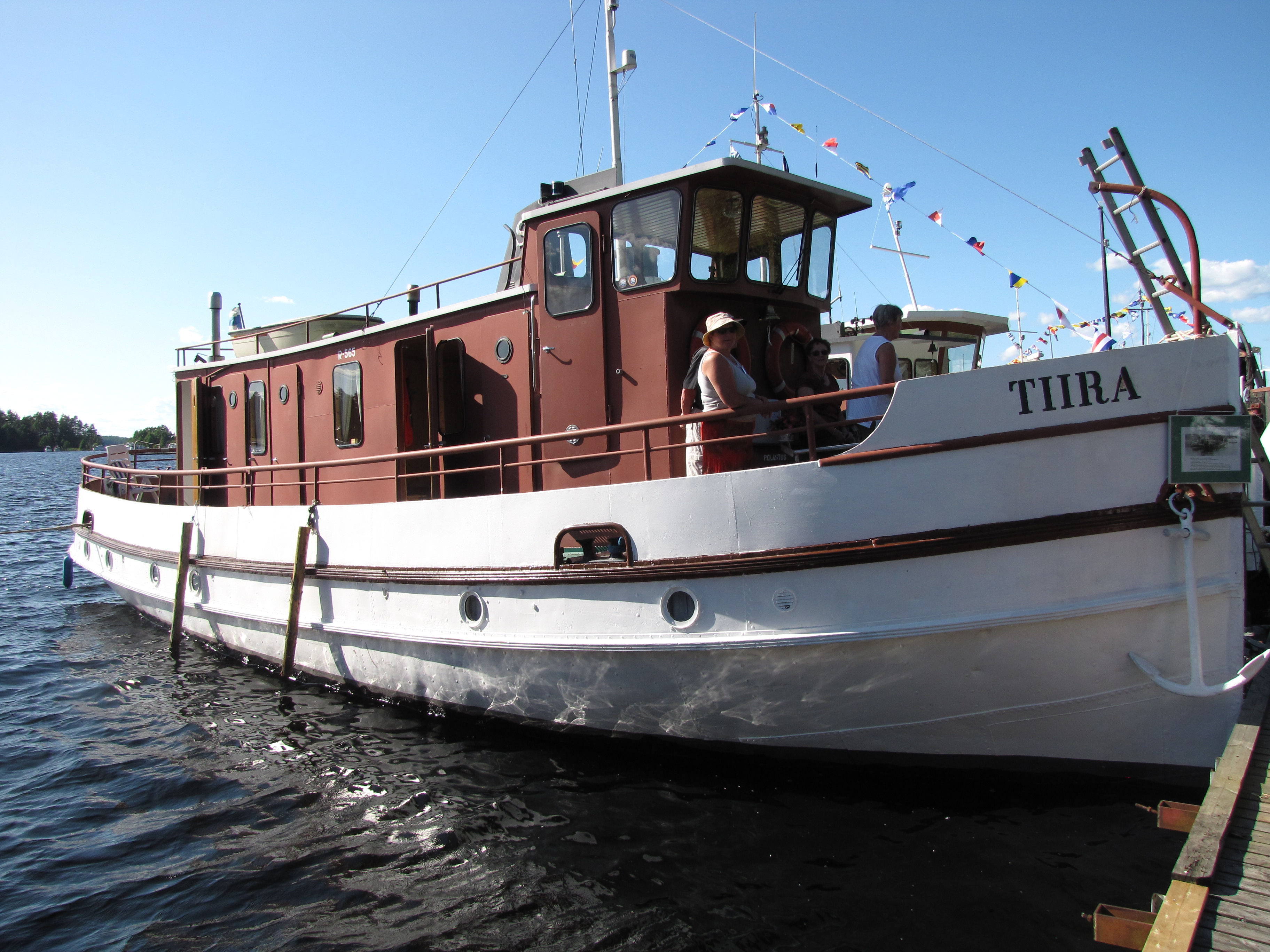 Tiira Imatra perinnelaivatapaaminen 2009