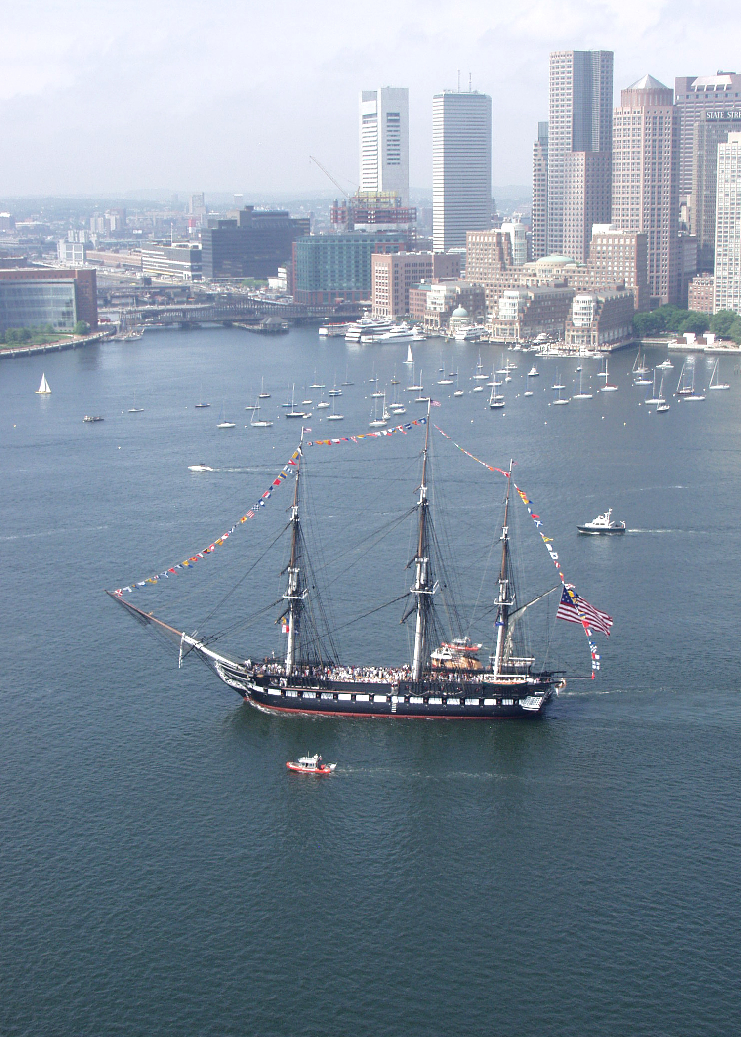 USS Constitution downtown Boston 2005