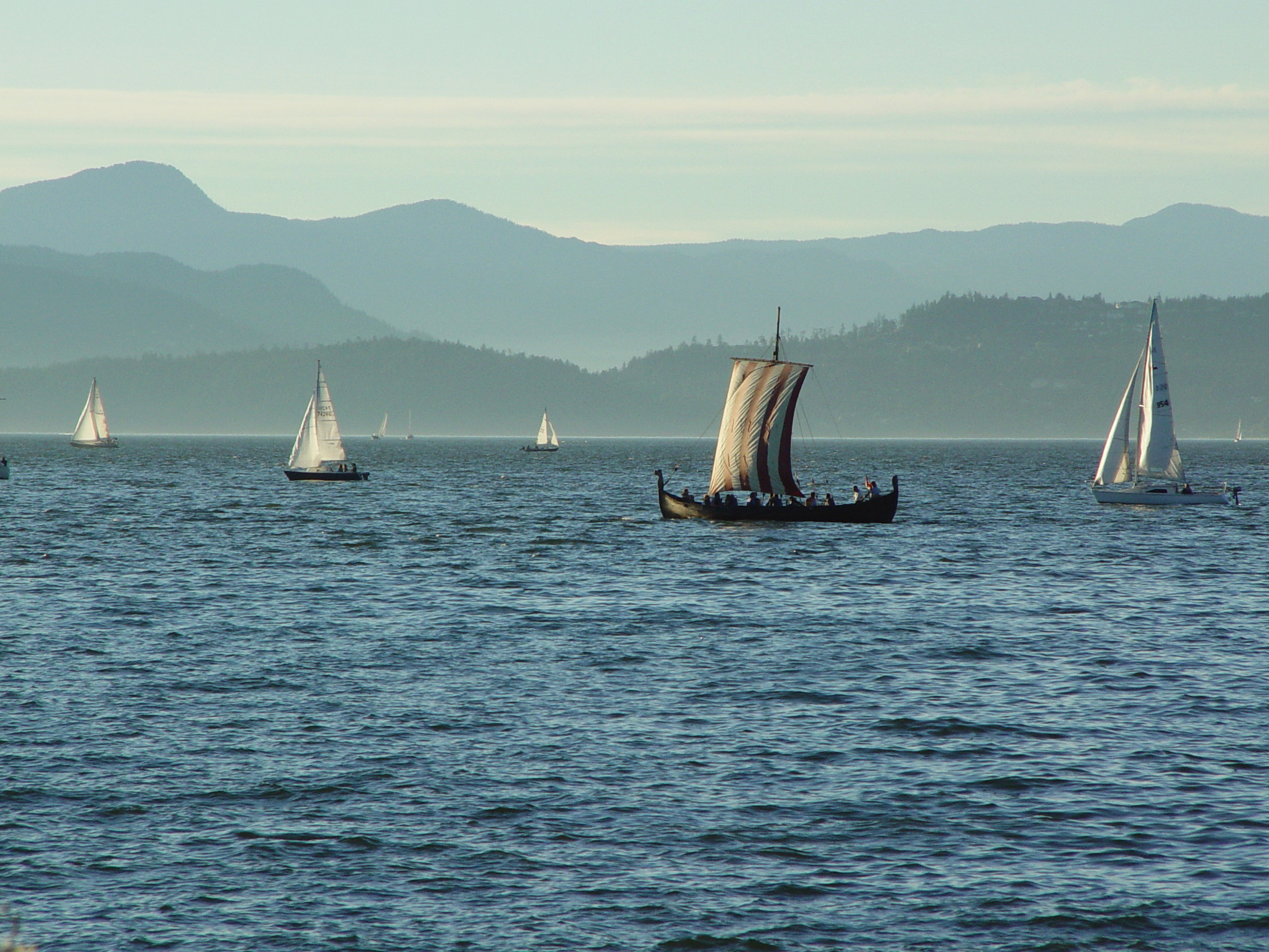 Viking ship in Vancouver