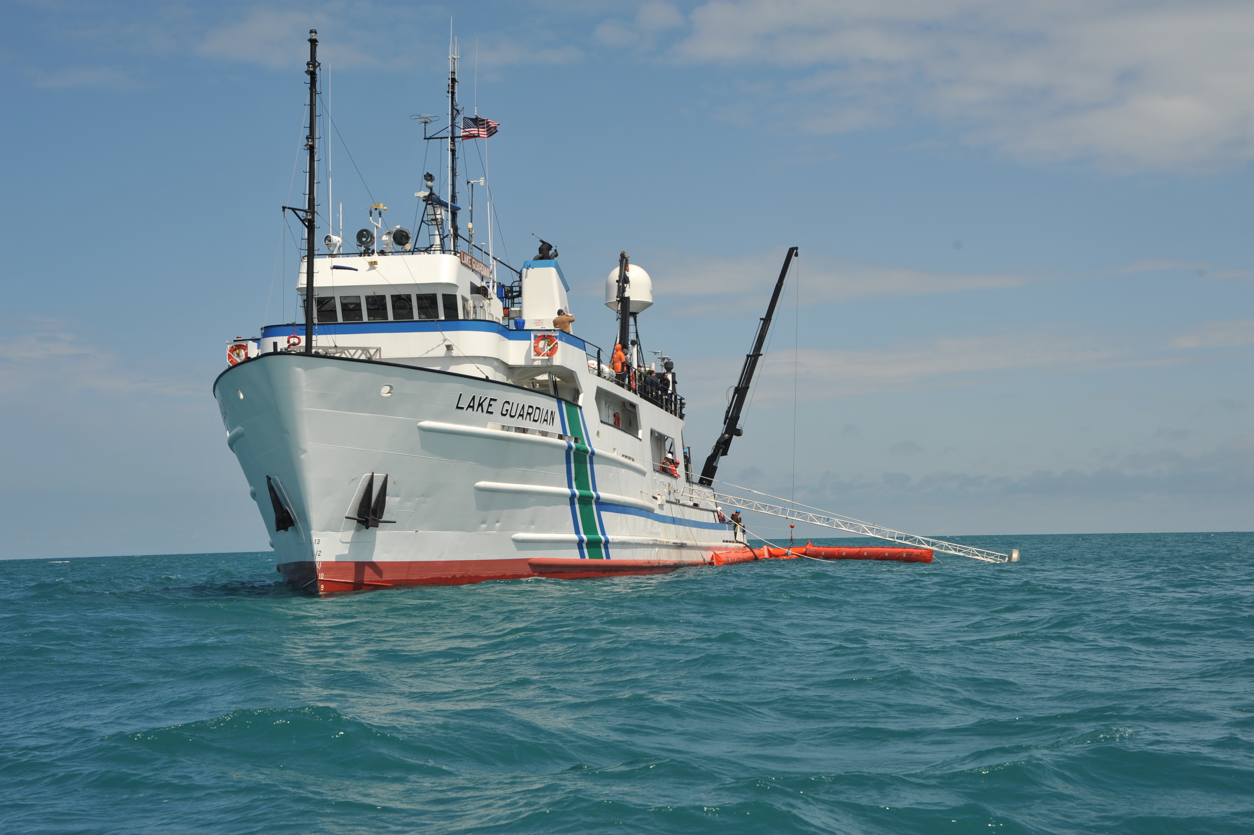 VOSS Deployment aboard EPA Vessel 120509-G-JG957-080