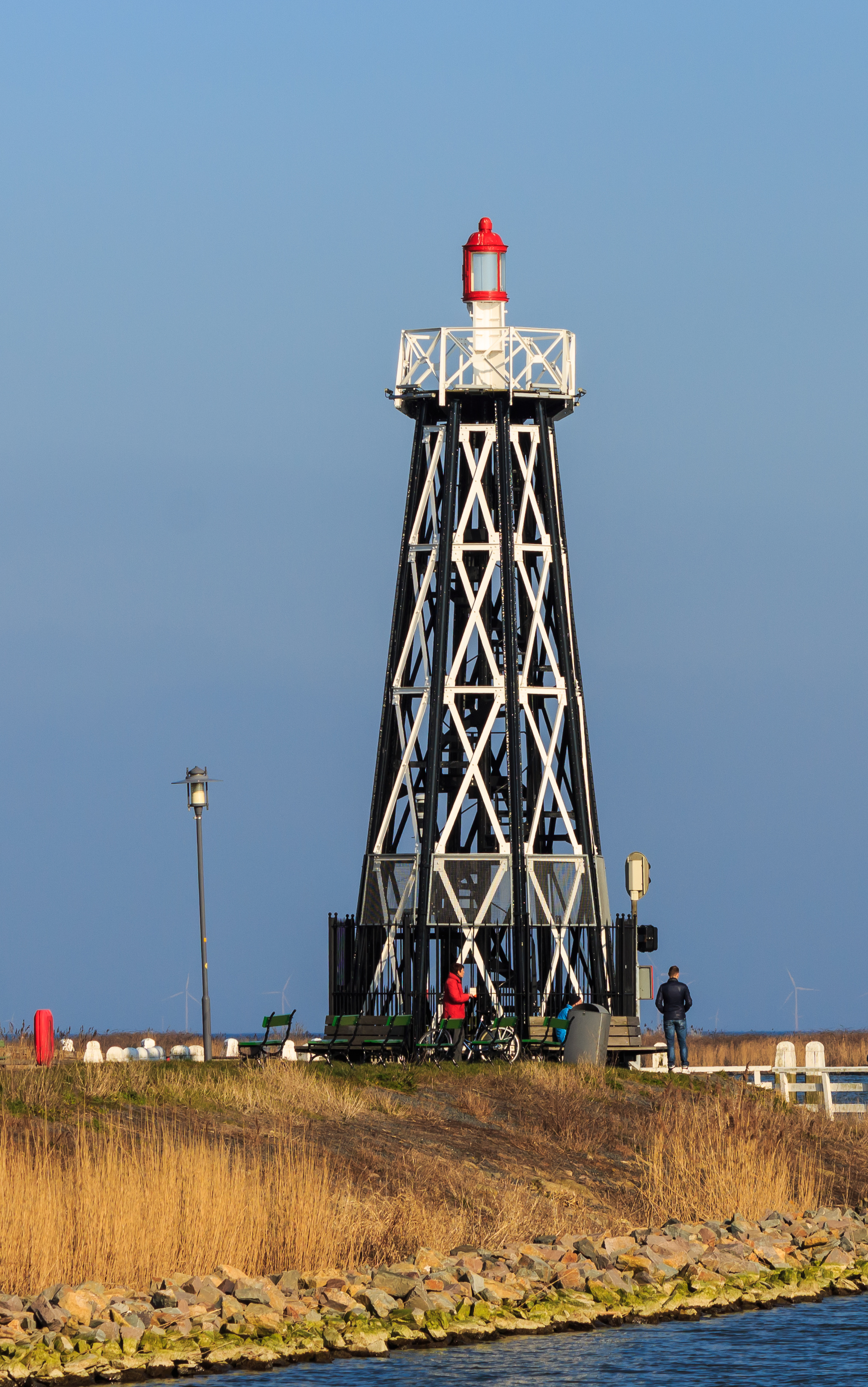 Vuurtoren Enkhuizen. Zicht vanaf de MS Friesland 03