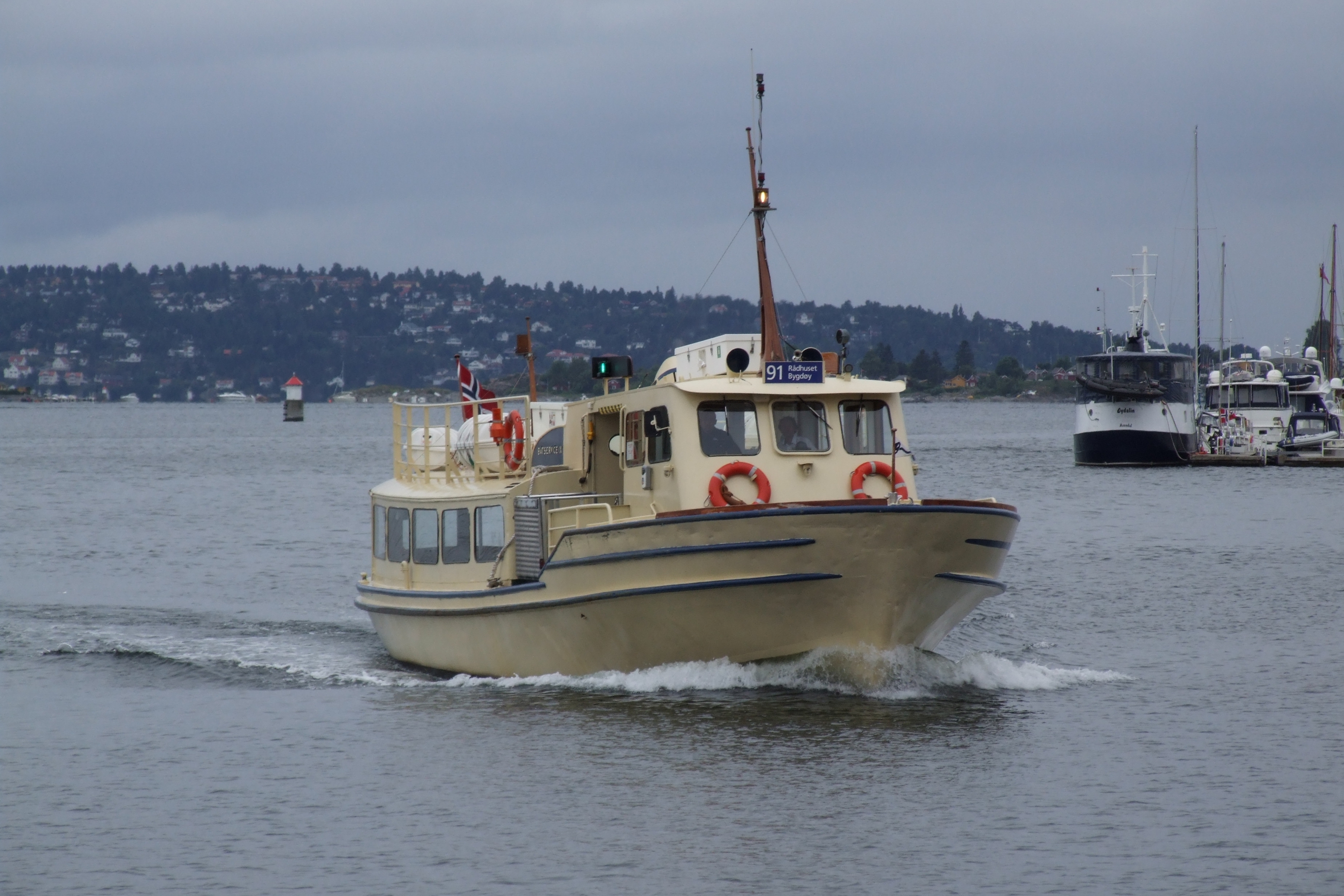 Water taxi in Oslo