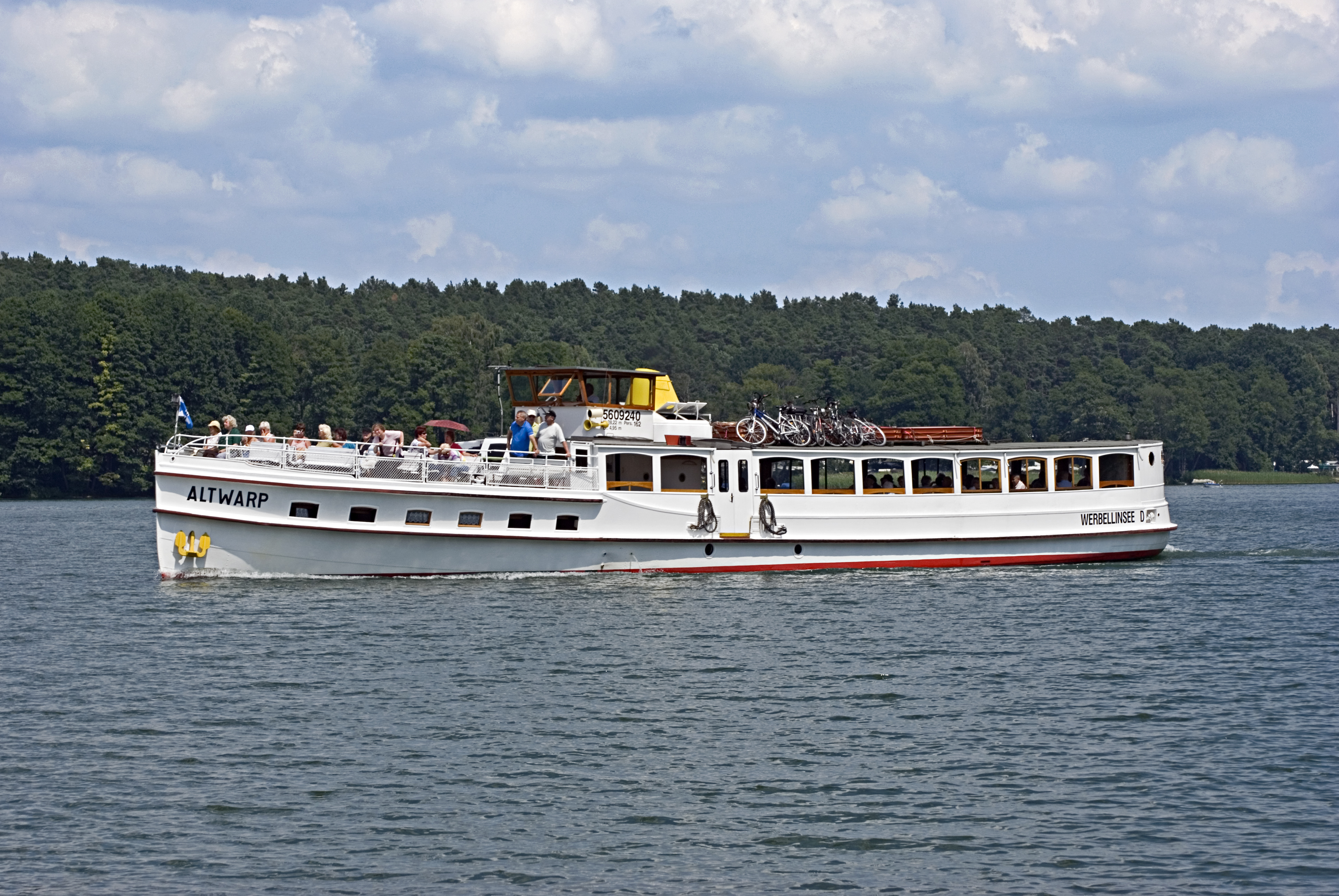 Werbellinsee Ausflugsdampfer Altwarp 2