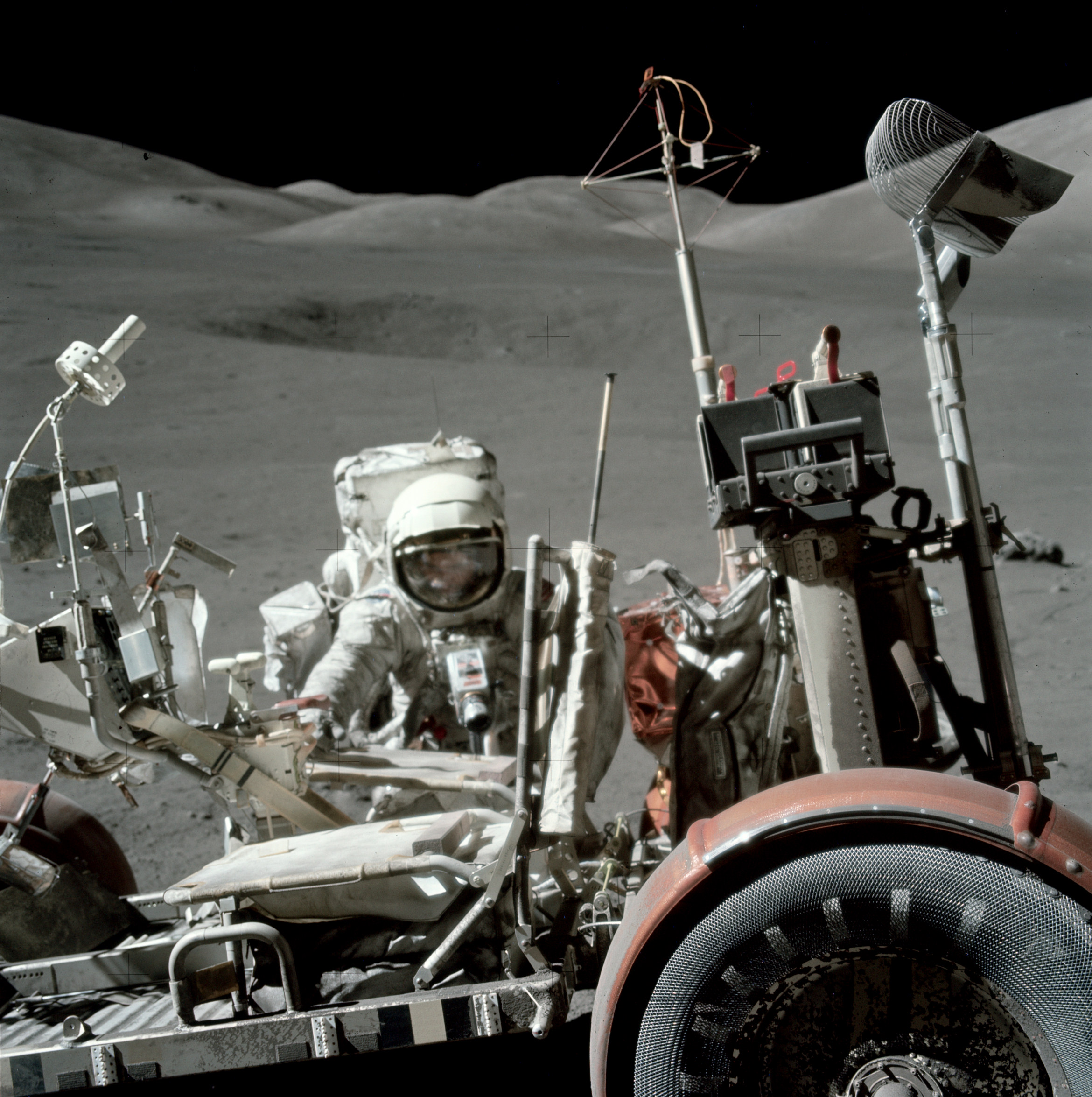 Apollo 17 lunar rover AS17-146-22296HR