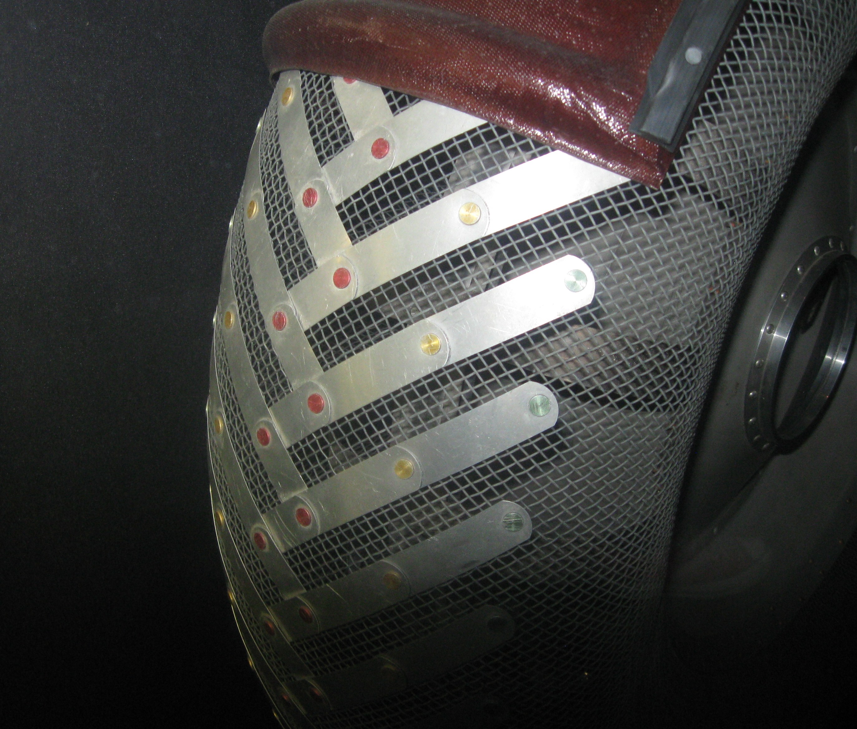 Lunar Roving Vehicle wheel close-up