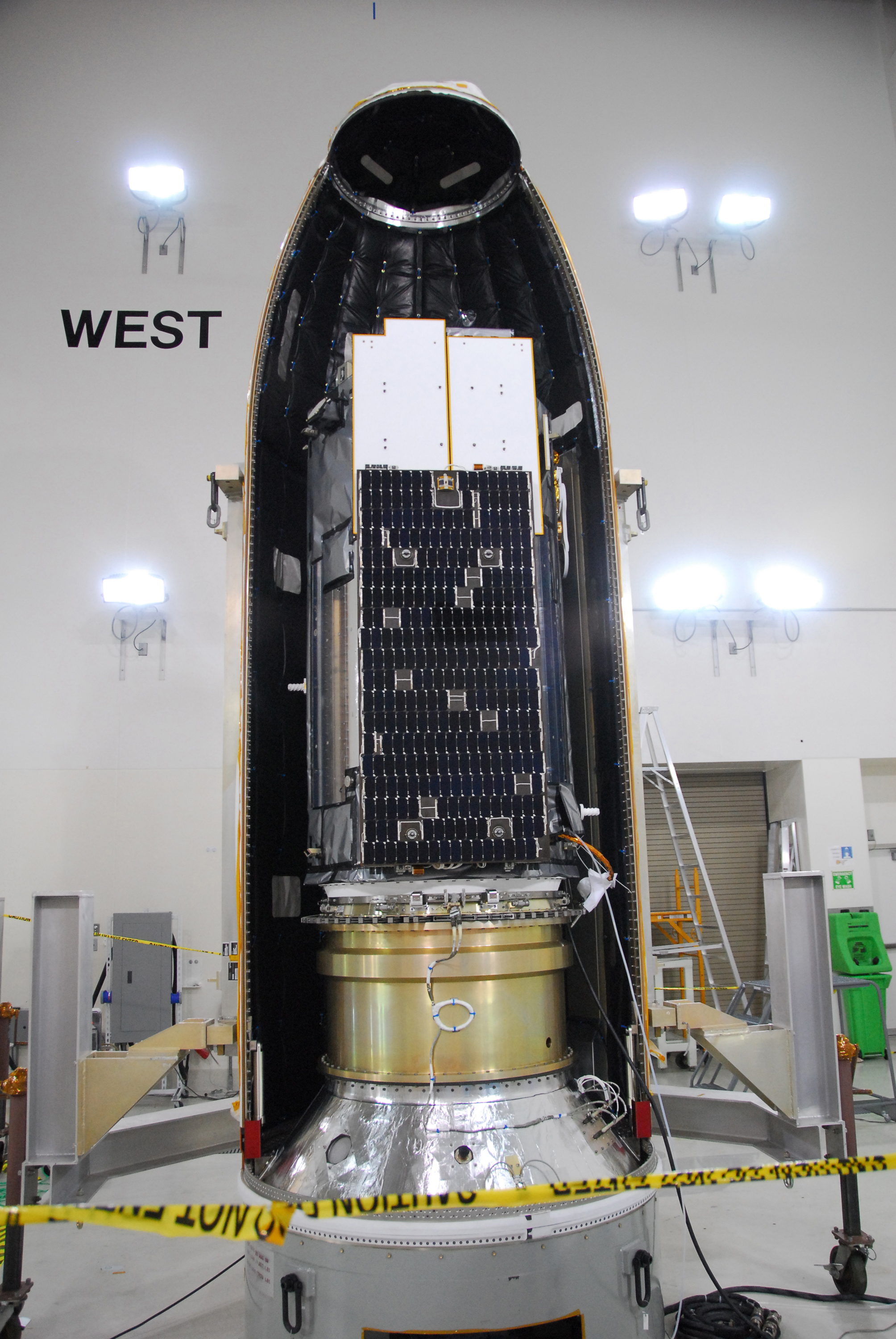 OCO in the first half of the payload fairing