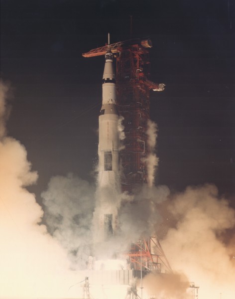 Apollo 17 launching