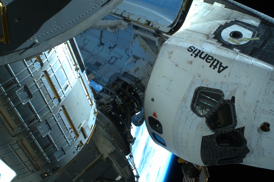 Atlantis STS-129 EVA1