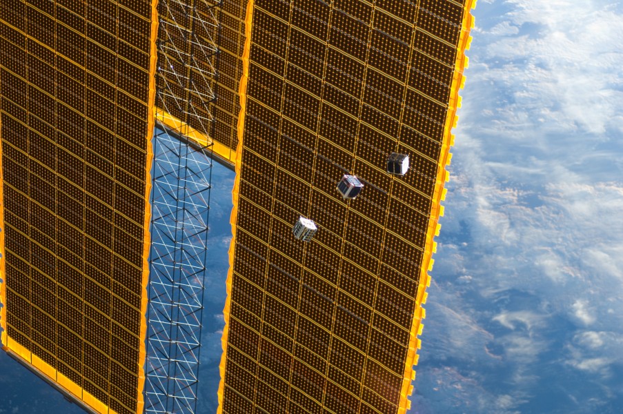 CubeSats launched by ISS Expedition 33