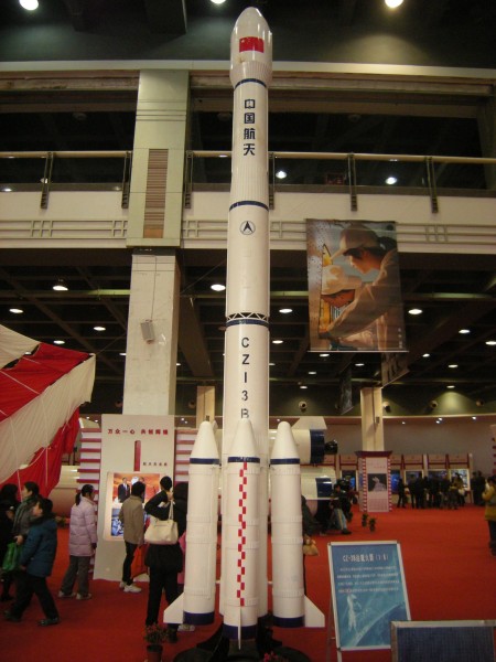 CZ-3B launch vehicle model