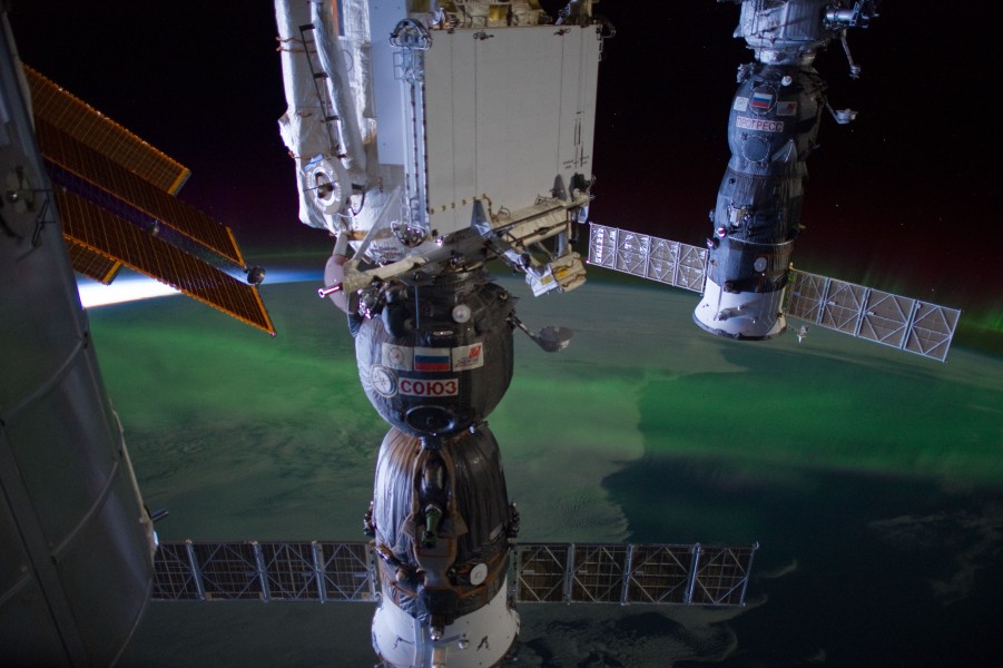 ISS-30 Soyuz TMA-03M and Progress M-14M