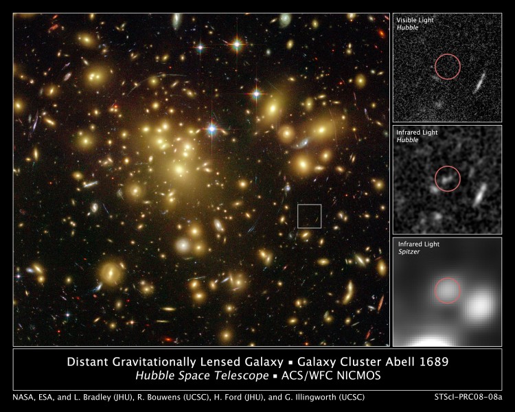 One of the Youngest and Brightest Galaxies in the Early Universe