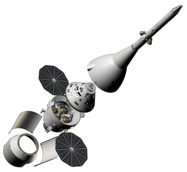 Orion spacecraft launch configuration (2009 revision)