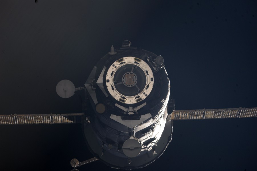 Progress M-13M departs from the ISS