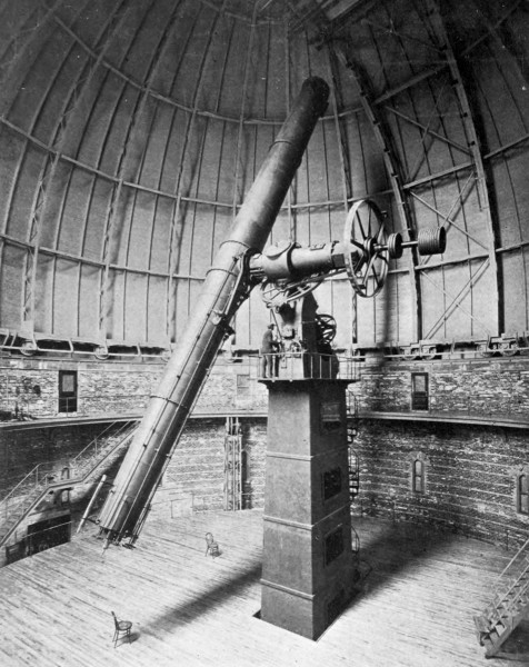 PSM V51 D822 Telescope at yerkes observatory
