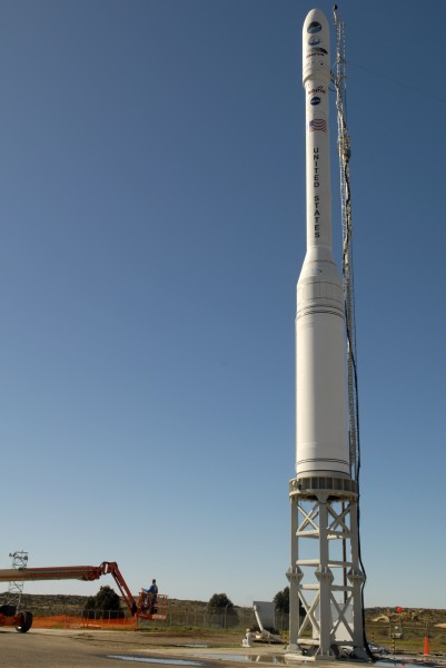 Taurus-3110 with Orbiting Carbon Observatory awaiting launch