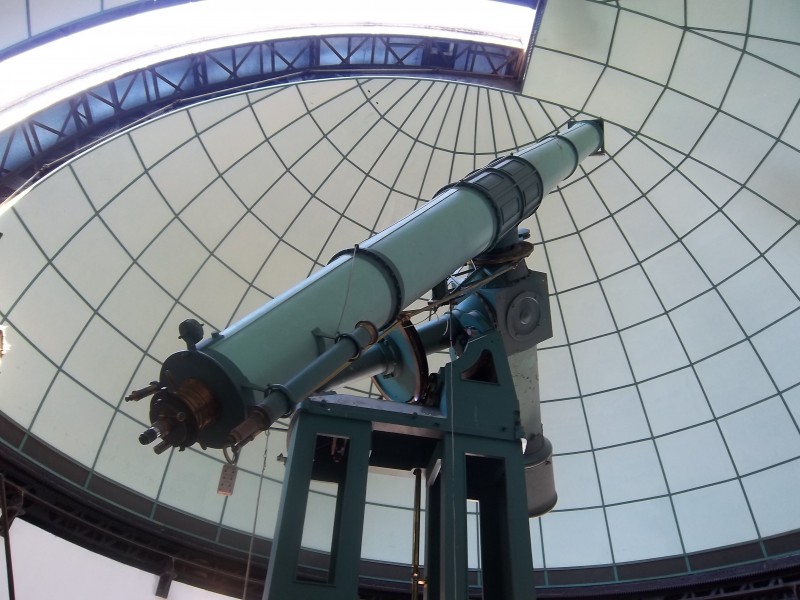 Telescopio refractor Gran Ecuatorial Gautier en La Plata
