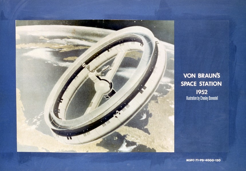Von Braun 1952 Space Station Concept 9132079 original