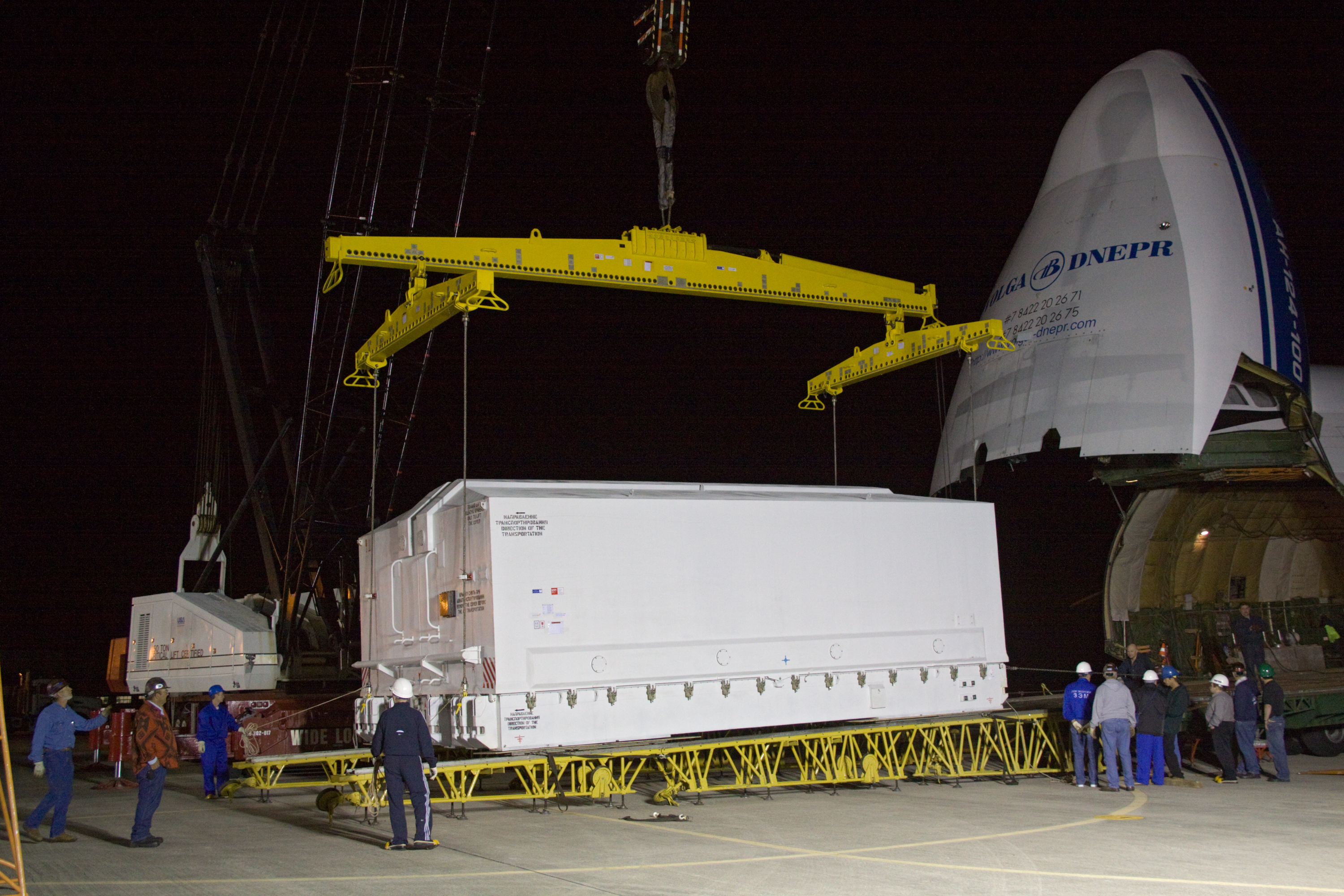 Rassvet arrives at KSC 4