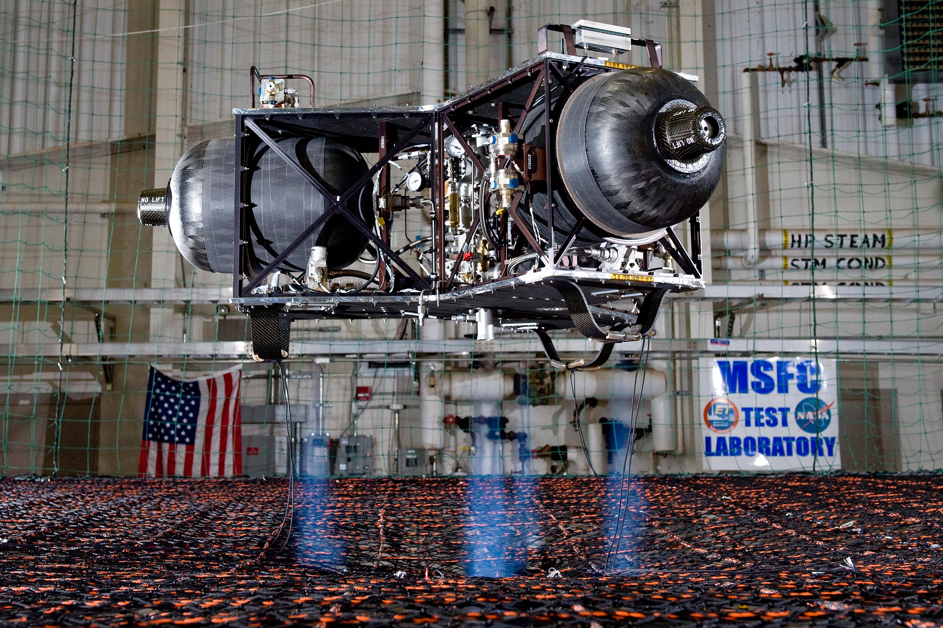 Robotic Lunar Lander Project - Cold Gas Test Article