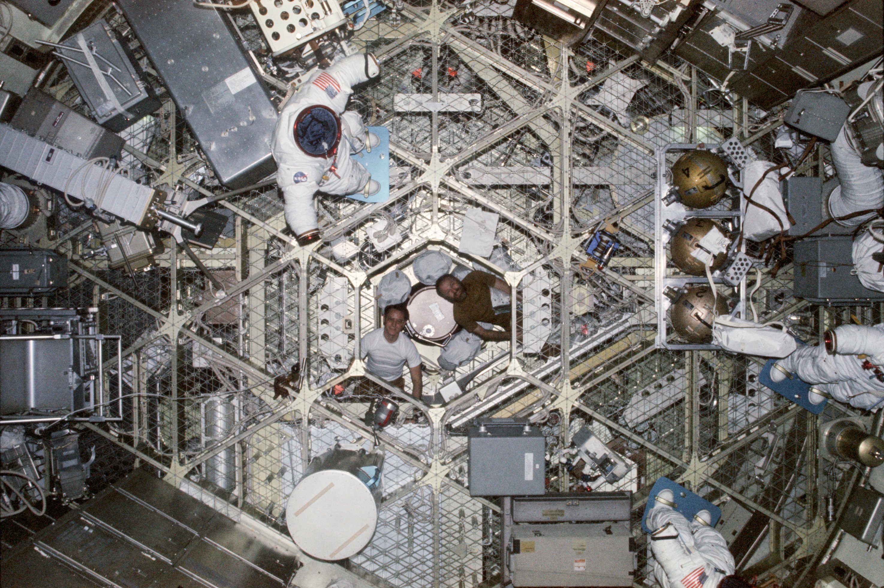 Skylab looking down