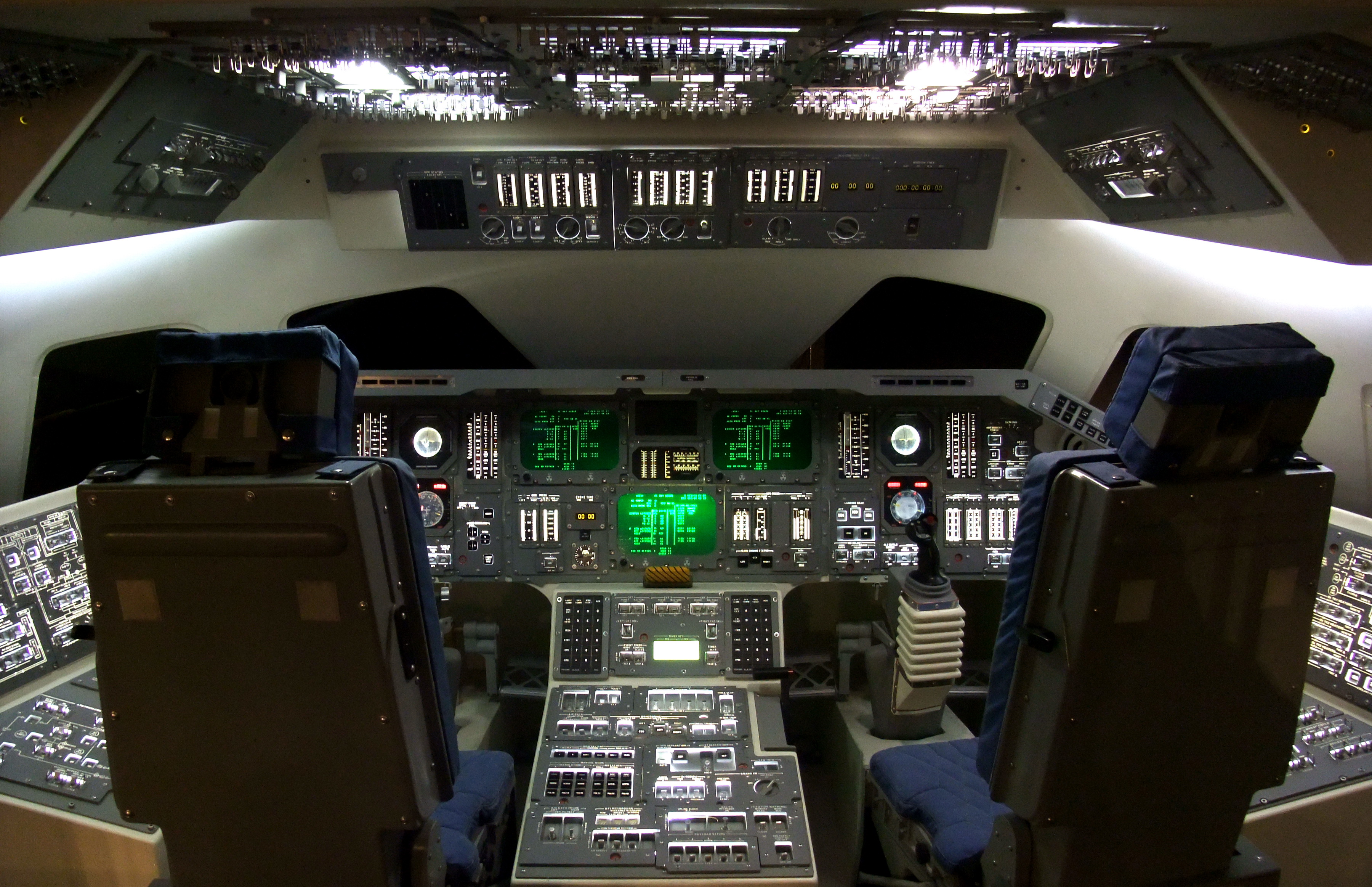 Space Shuttle Cockpit at the Hong Kong Space Museum