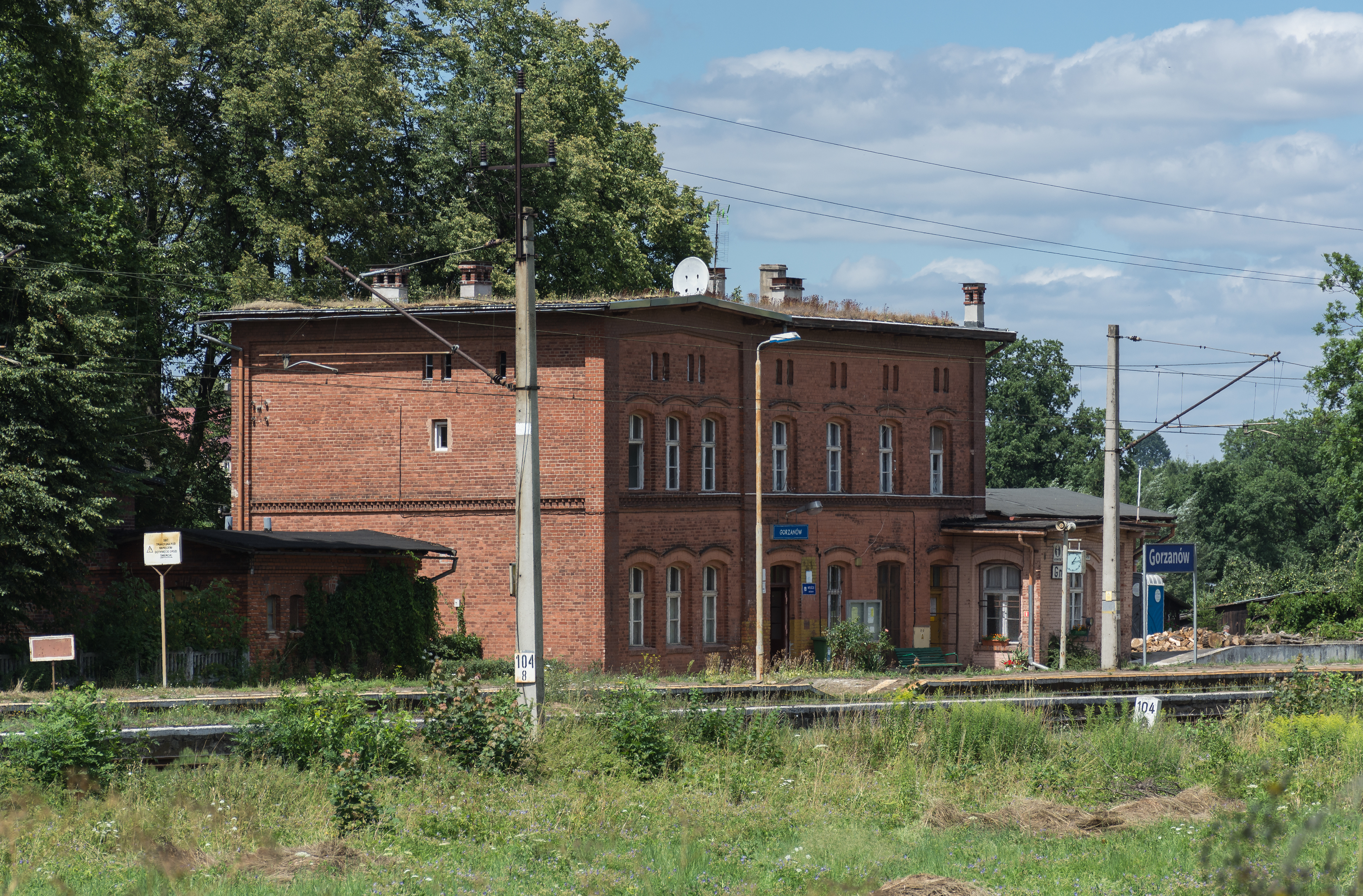 2015 Stacja kolejowa w Gorzanowie