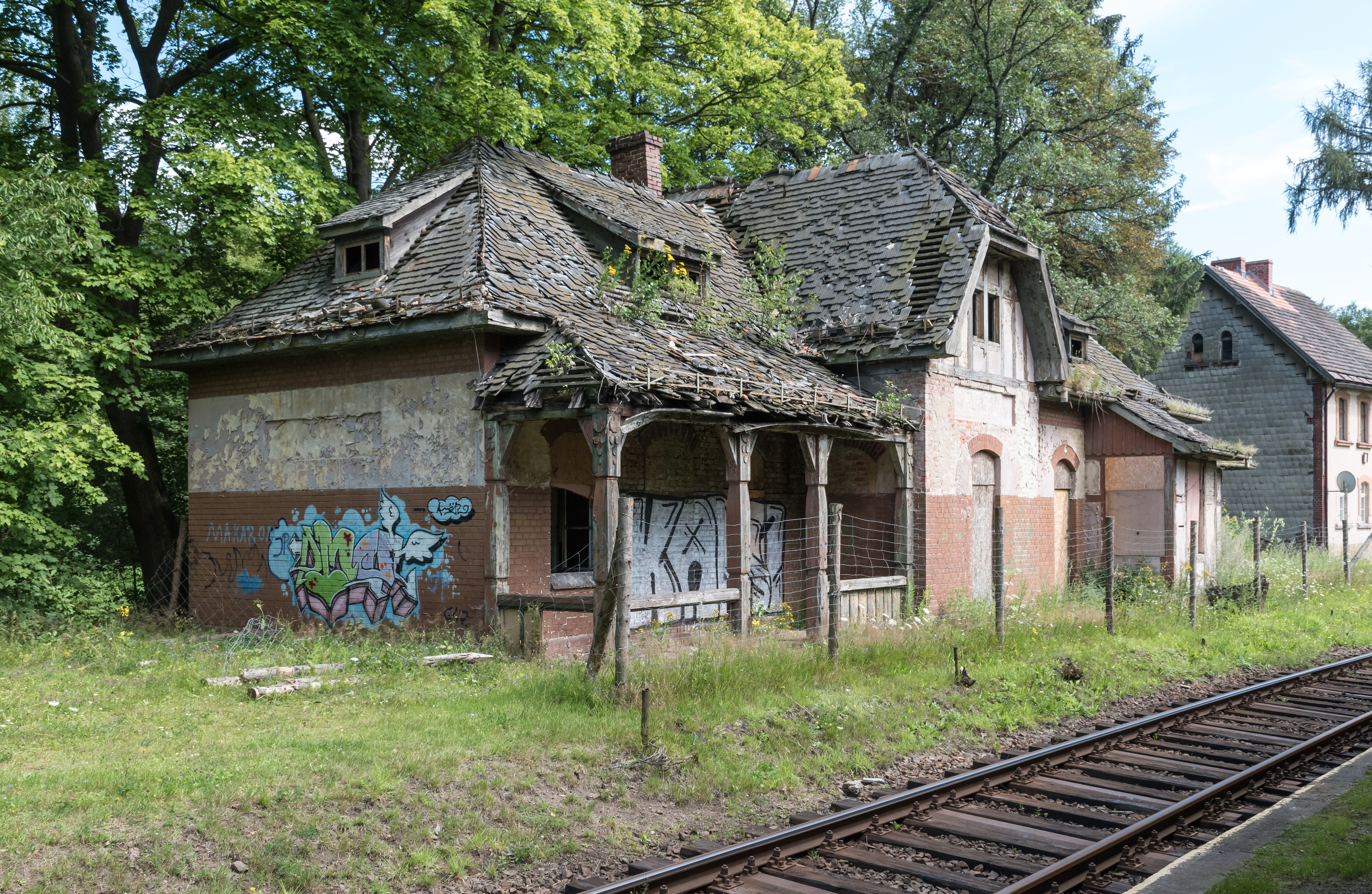 2017 Przystanek kolejowy Jedlina Górna 1