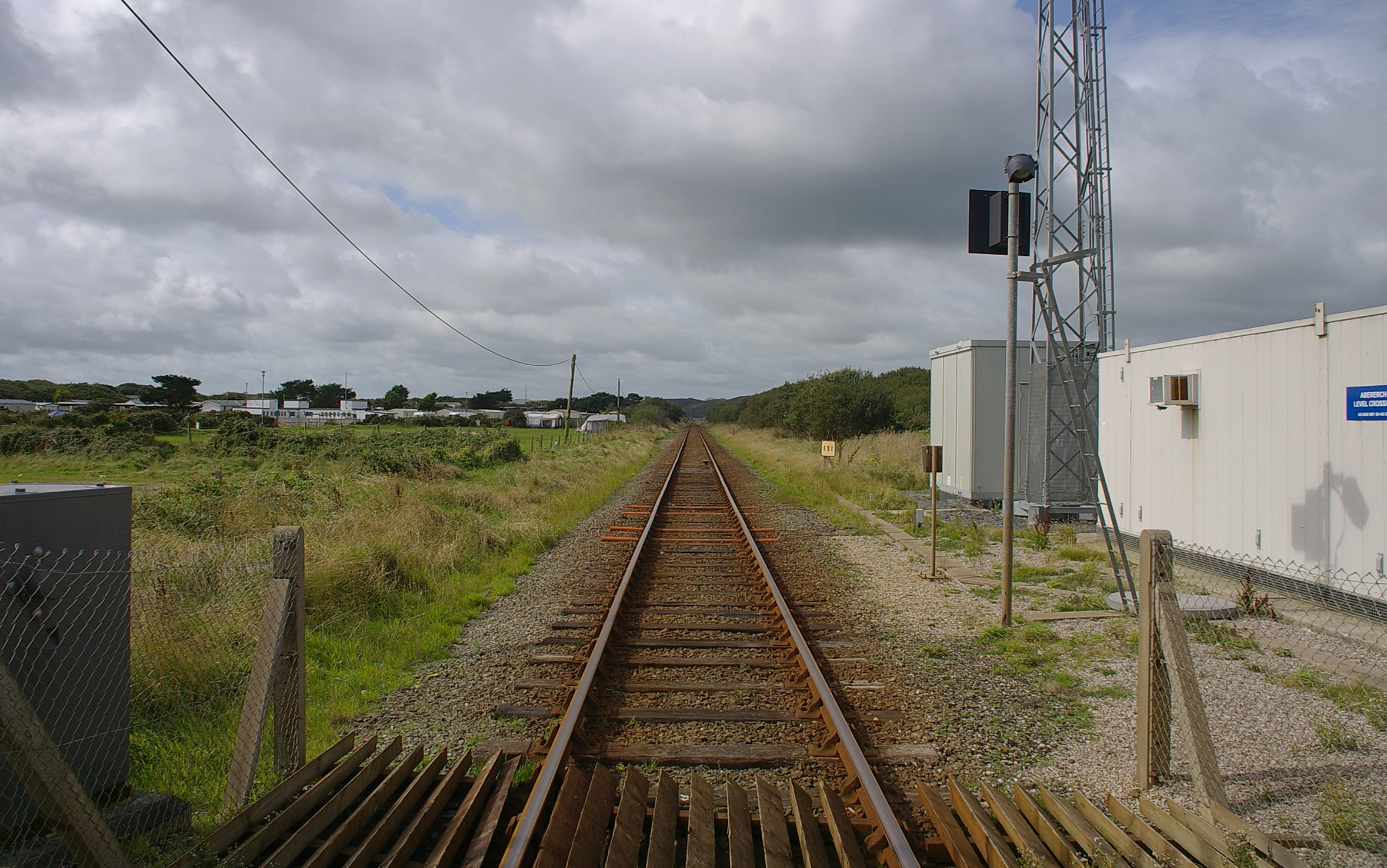 Abererch railway station MMB 01