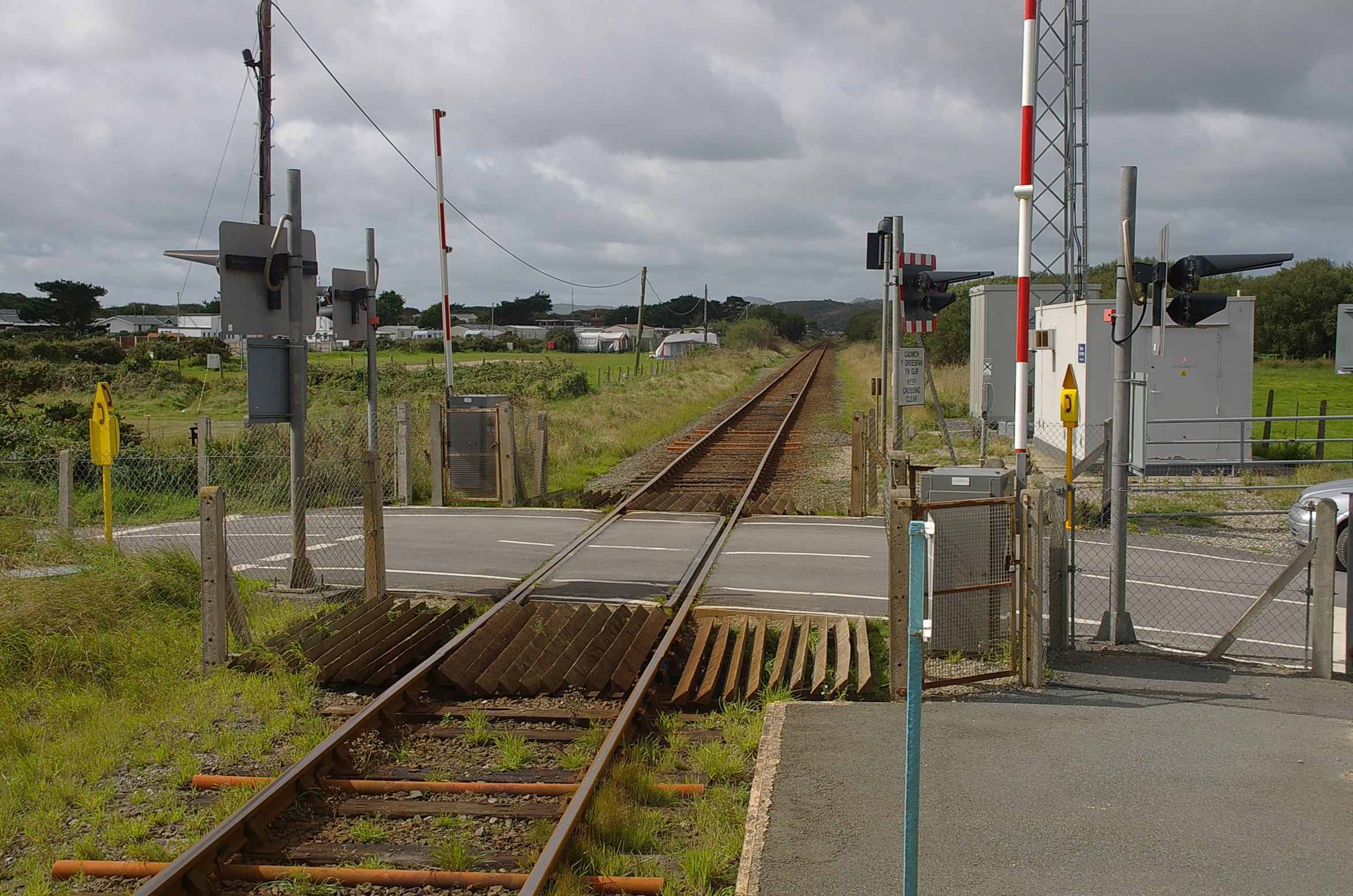 Abererch railway station MMB 05