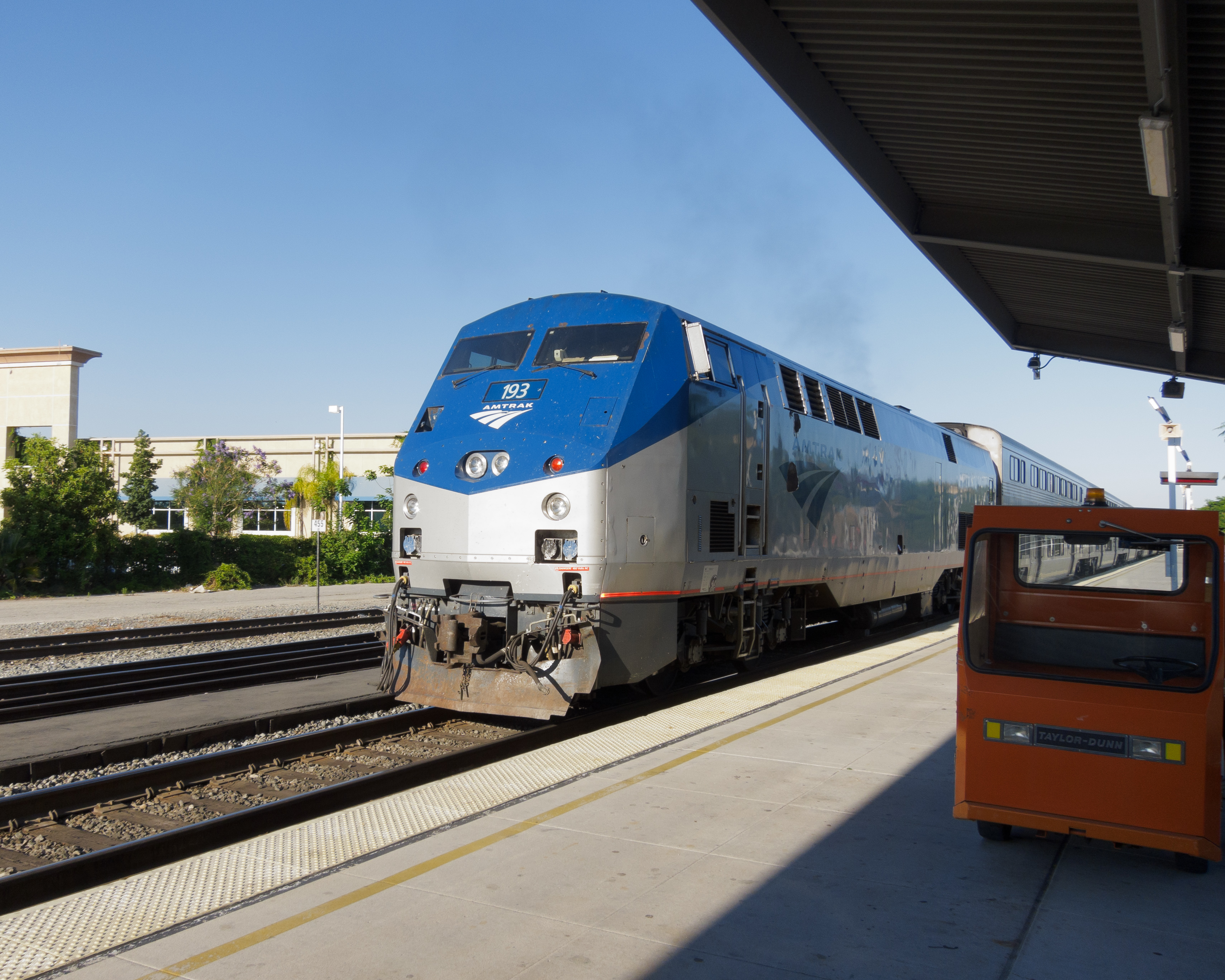 Amtrak Pacific Surfliner Van Nuys July 2012