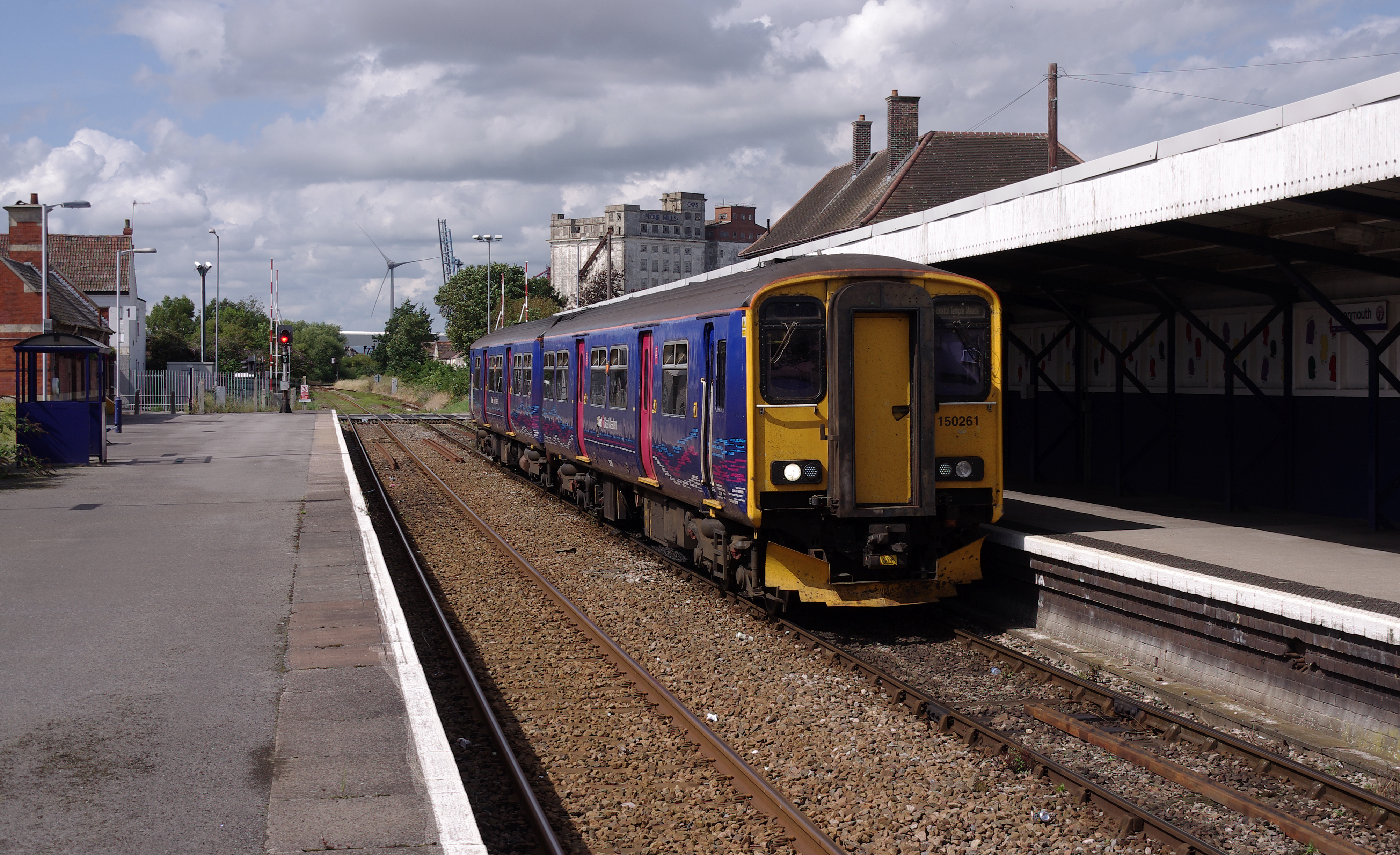 Avonmouth railway station MMB 22 150261