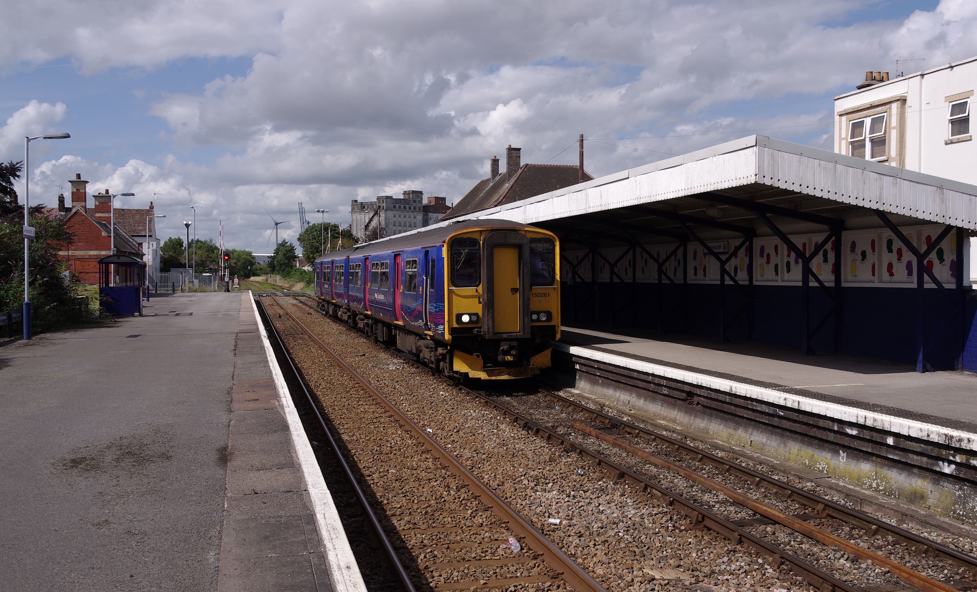 Avonmouth railway station MMB 23 150261